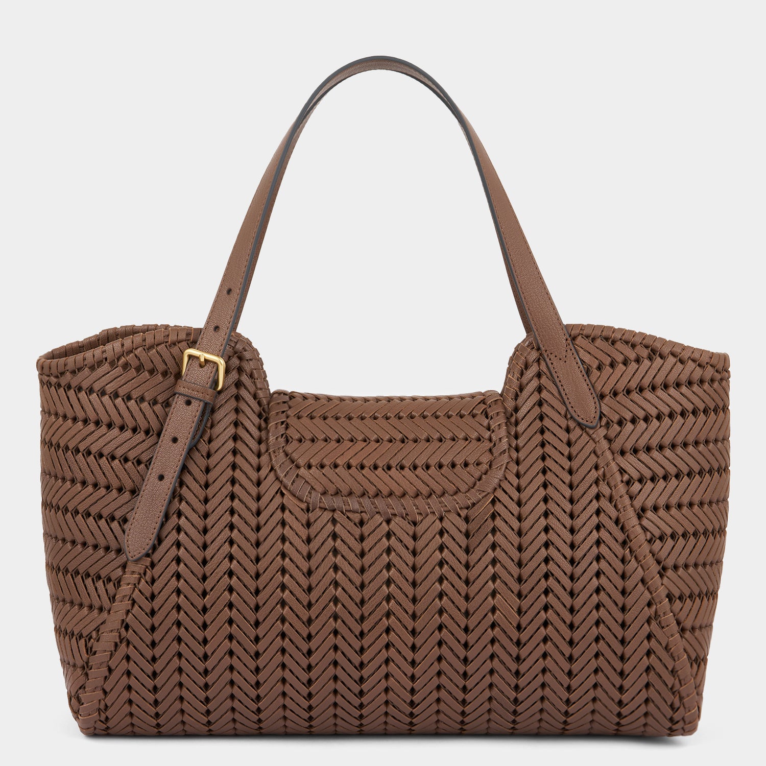 Neeson Tassel Tote -

          
            Capra Leather in Vole -
          

          Anya Hindmarch EU
