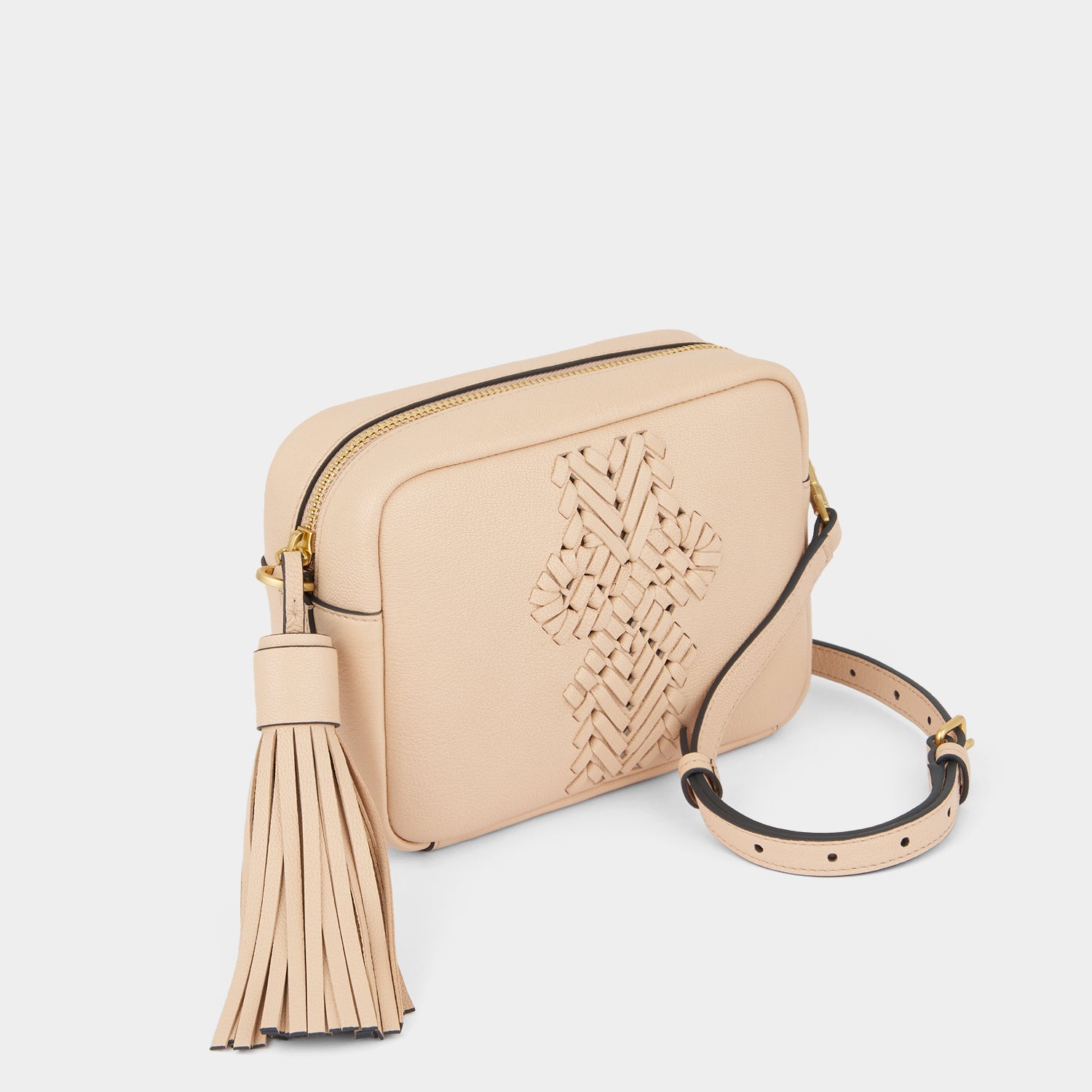 Neeson Tassel Cross-Body -

          
            Capra Leather in Calico -
          

          Anya Hindmarch EU
