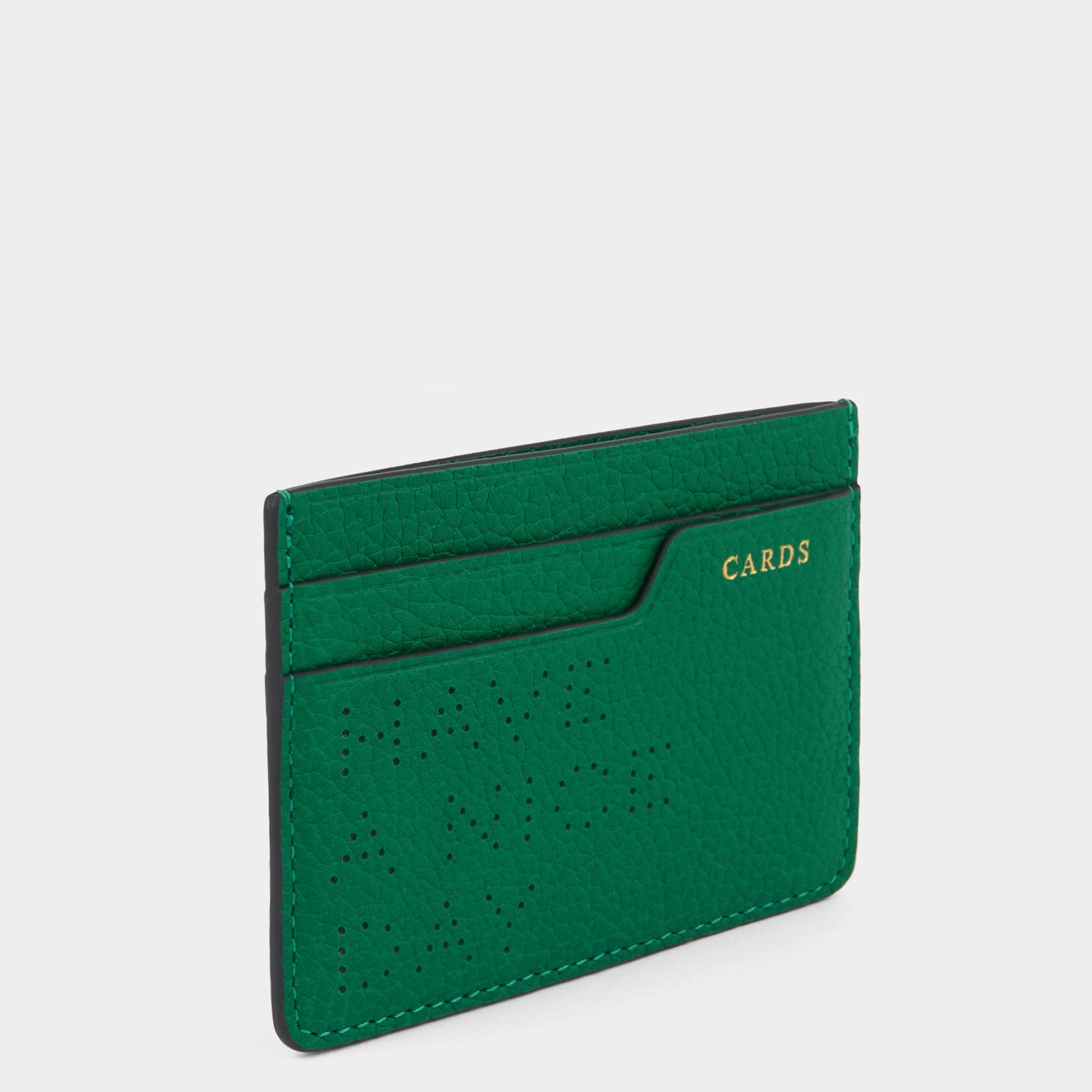 Have a Nice Day Card Case -

          
            Calf Leather in Emerald -
          

          Anya Hindmarch EU
