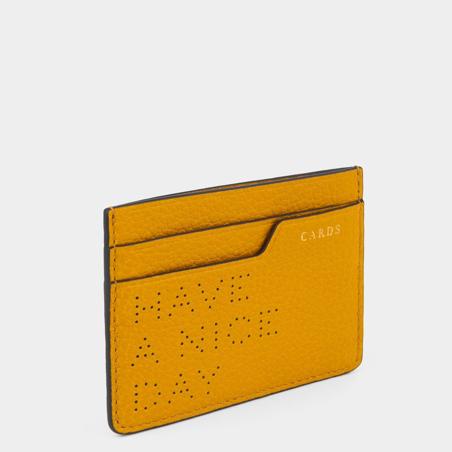 Have a Nice Day Card Case -

          
            Calf Leather in Mustard -
          

          Anya Hindmarch EU
