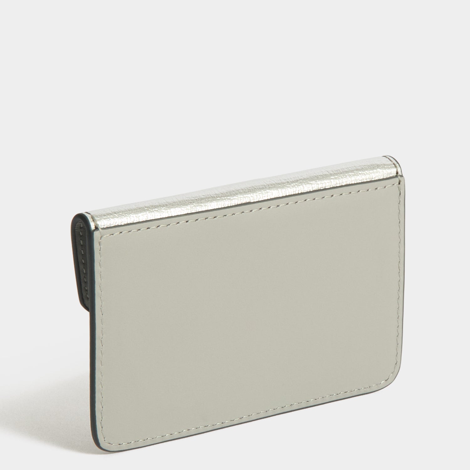 Eyes MagSafe Envelope Card Case -

          
            Capra Leather in Silver -
          

          Anya Hindmarch EU
