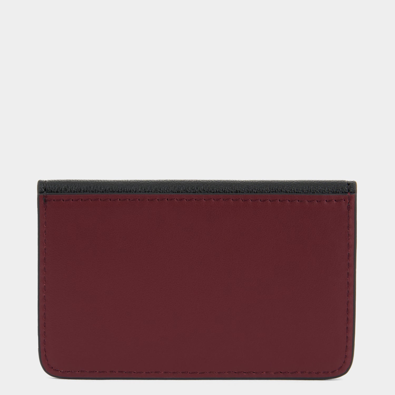 Eyes Envelope Card Case -

          
            Capra Leather in Black -
          

          Anya Hindmarch EU
