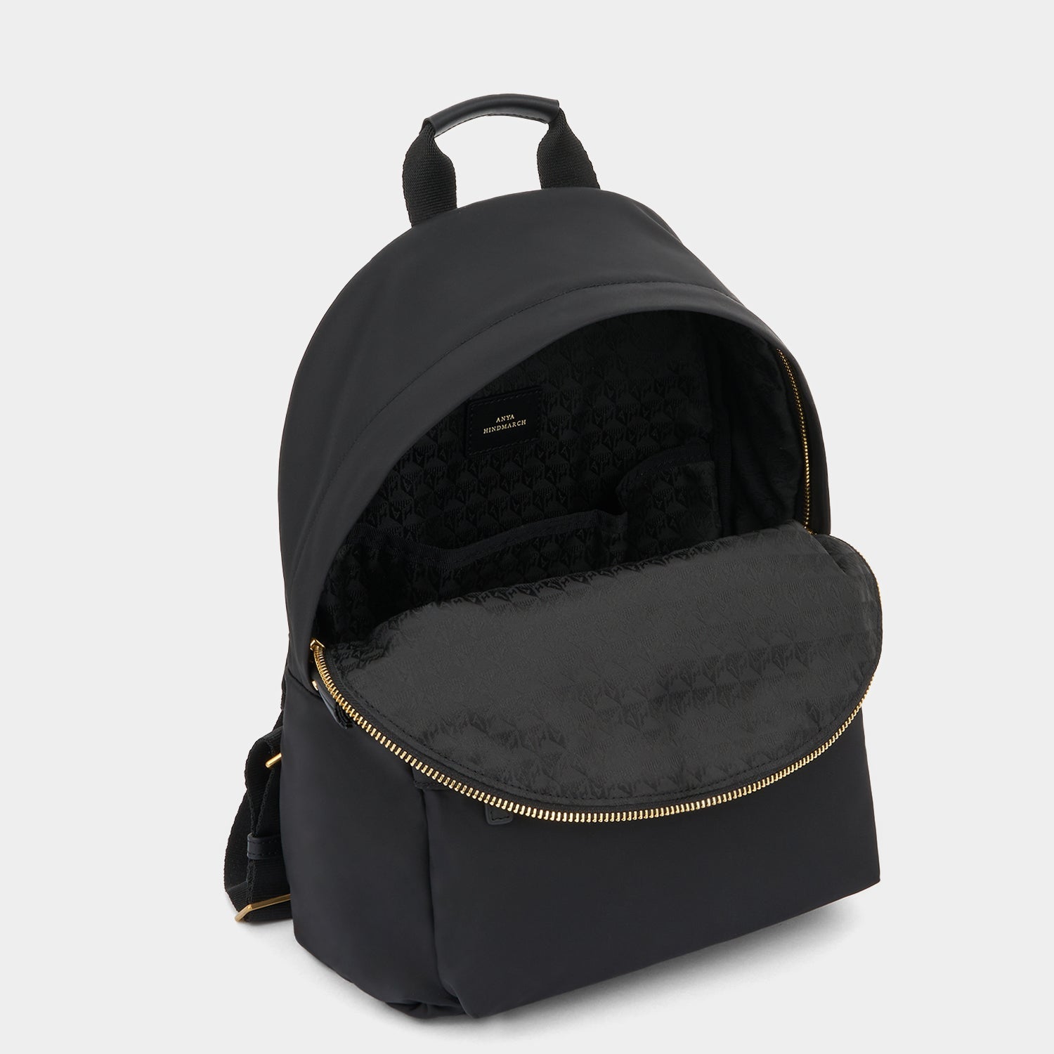 Kids Eyes Backpack -

          
            Regenerated ECONYL® Nylon in Black -
          

          Anya Hindmarch EU
