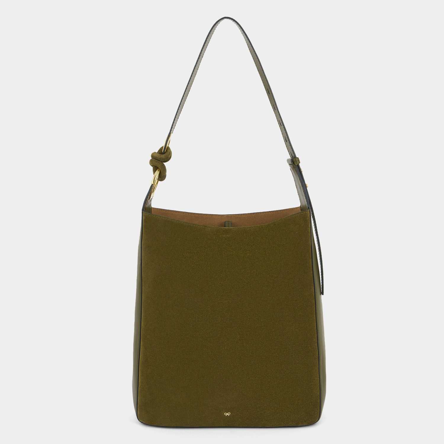 Ringo Shoulder Bag -

          
            Suede Leather in Bonsai Green -
          

          Anya Hindmarch EU
