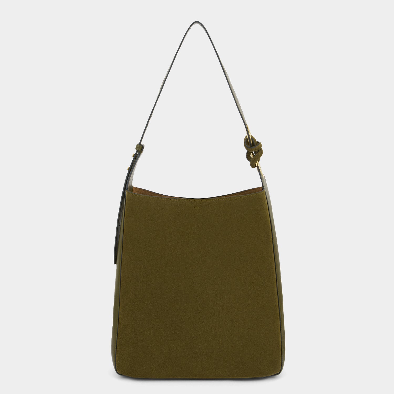 Ringo Shoulder Bag -

          
            Suede Leather in Bonsai Green -
          

          Anya Hindmarch EU
