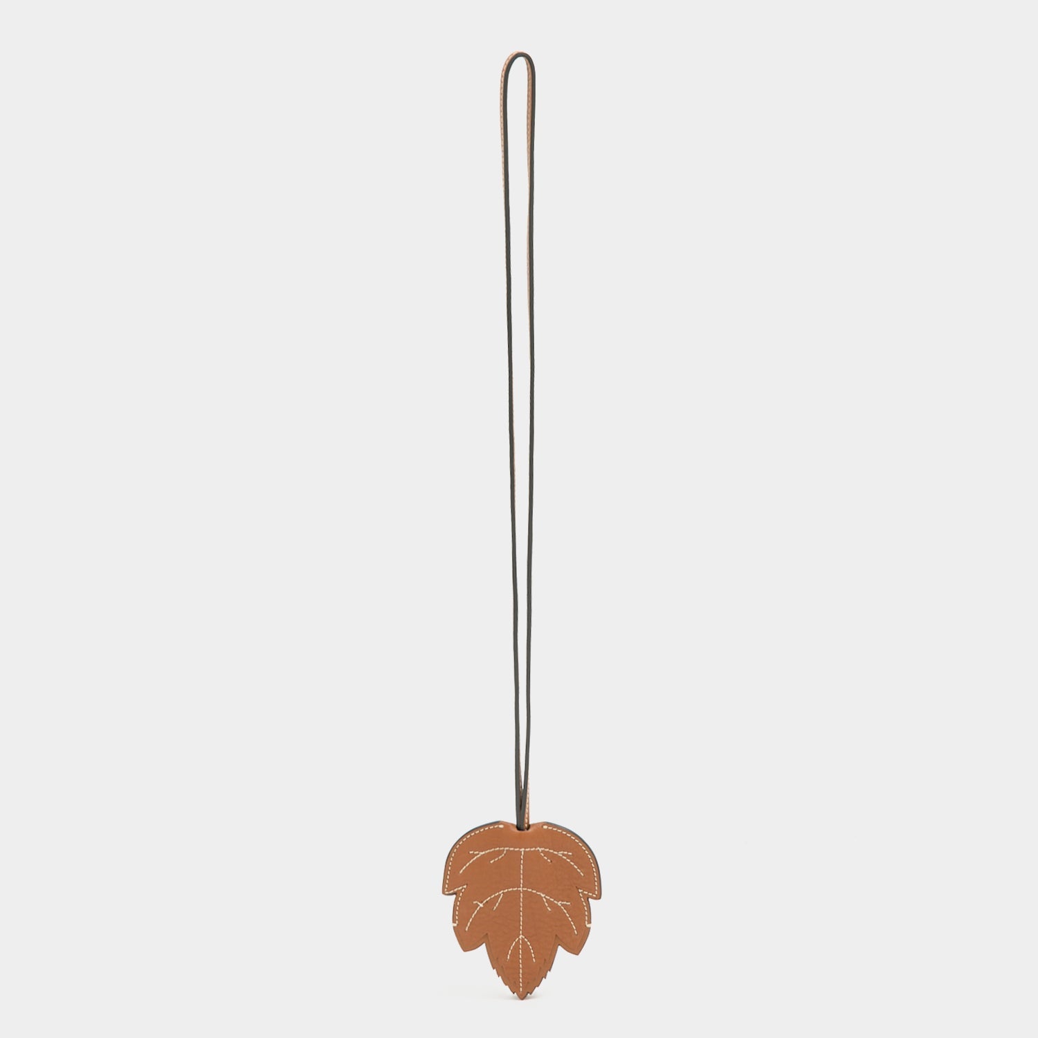 RTN Leaf Key Charm -

          
            Natural Grain Leather in Pecan -
          

          Anya Hindmarch EU

