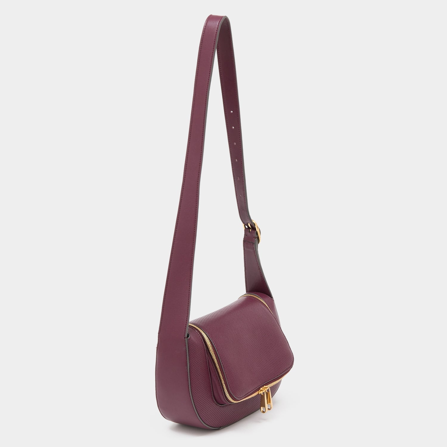 Vere Perforated Cross-body -

          
            Perforated Leather in Orchid Purple -
          

          Anya Hindmarch EU
