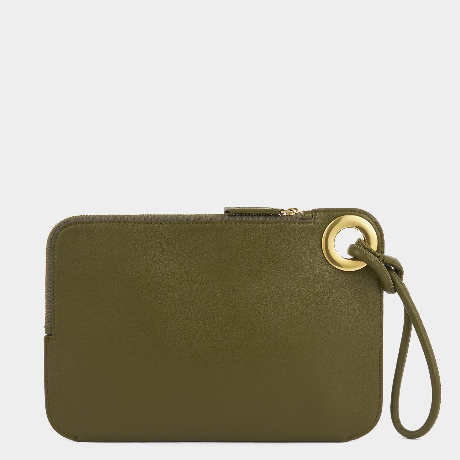 Ringo Clutch -

          
            Suede Leather in Bonsai Green -
          

          Anya Hindmarch EU
