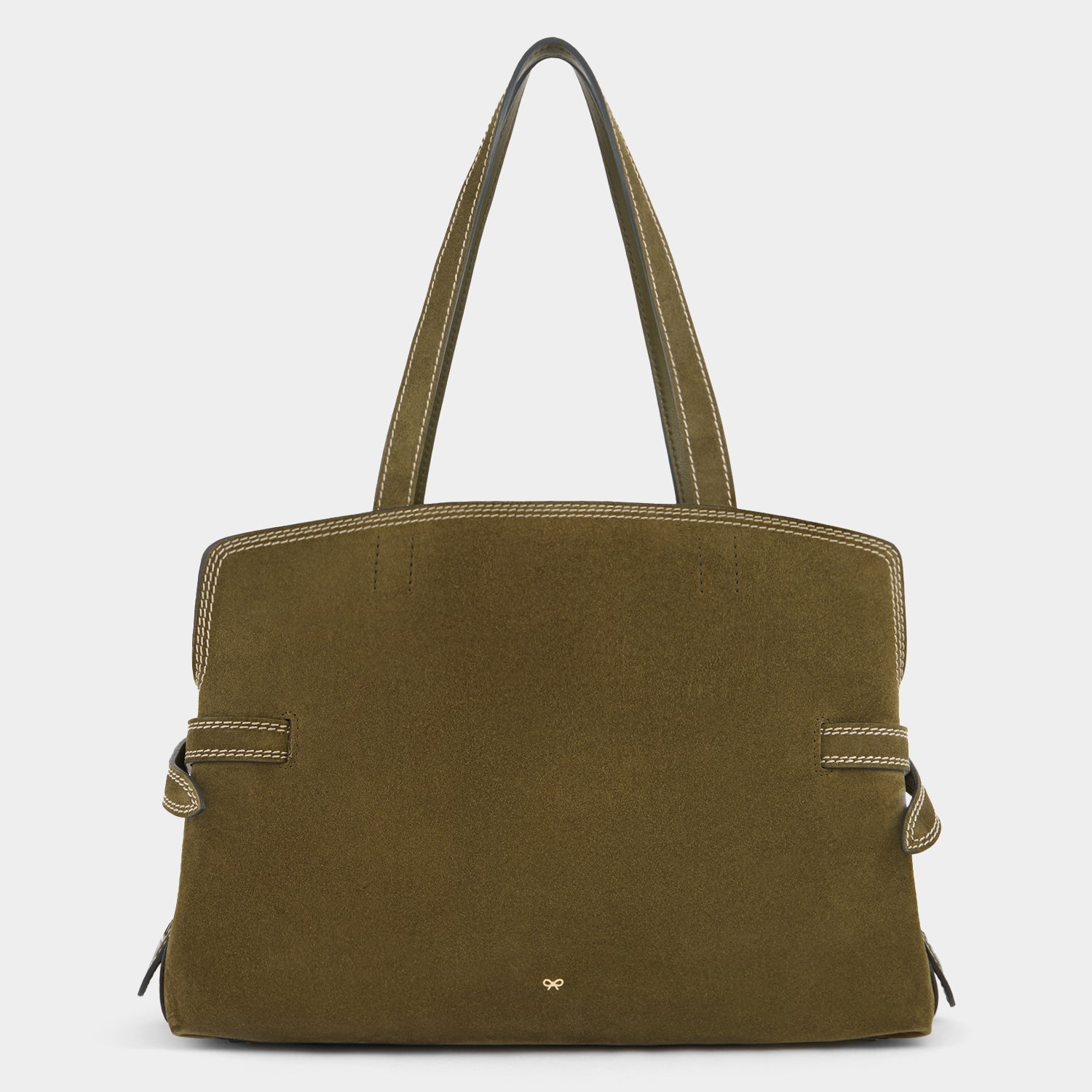 Wilson Stitch Shoulder Bag -

          
            Suede Leather in Bonsai Green -
          

          Anya Hindmarch EU
