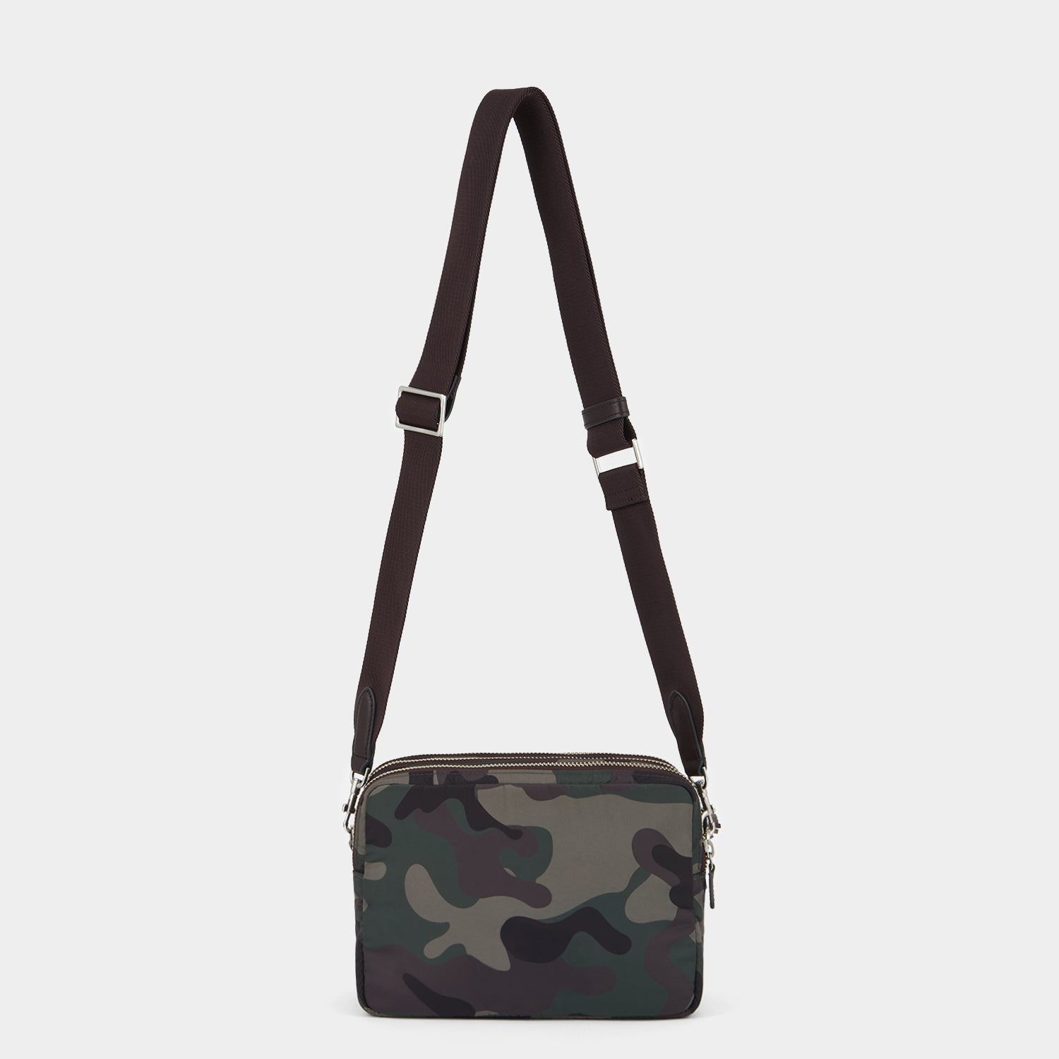 Camouflage Triple Zip Cross-body -

          
            Nylon in Camouflage -
          

          Anya Hindmarch EU
