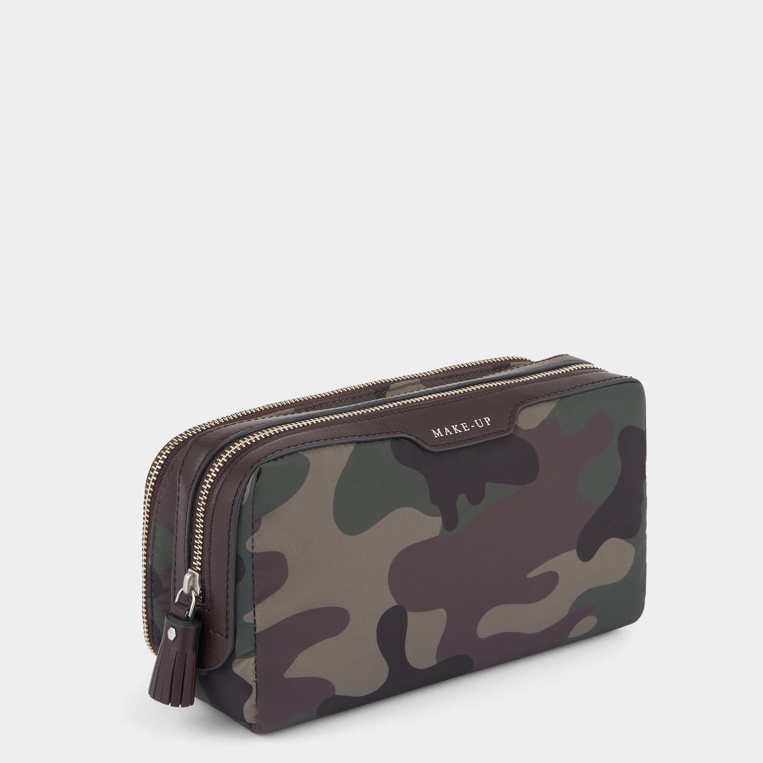 Camouflage Small Make-Up Pouch -

          
            Nylon in Camouflage -
          

          Anya Hindmarch EU
