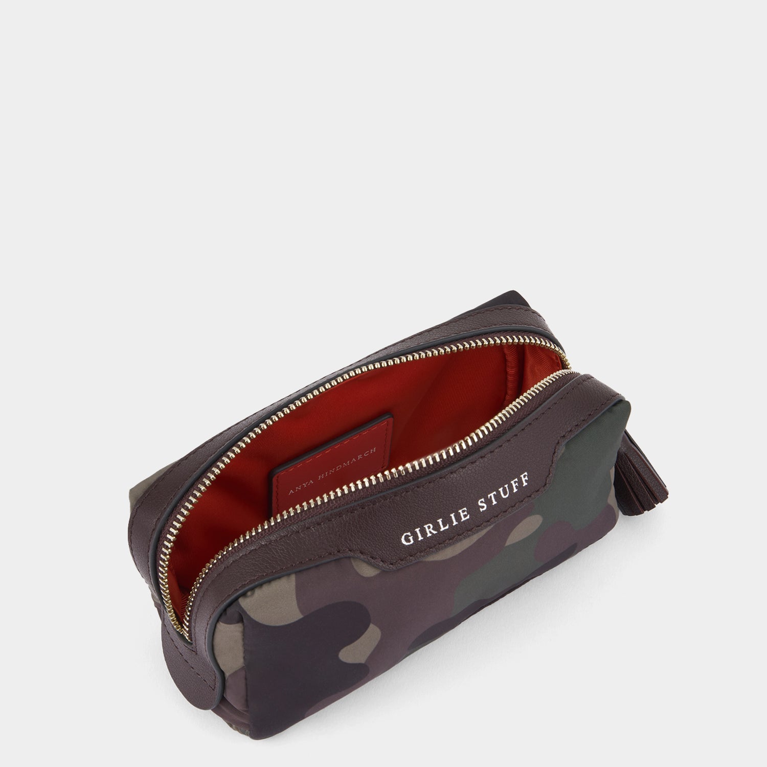 Camouflage Girlie Stuff Pouch -

          
            Nylon in Camouflage -
          

          Anya Hindmarch EU
