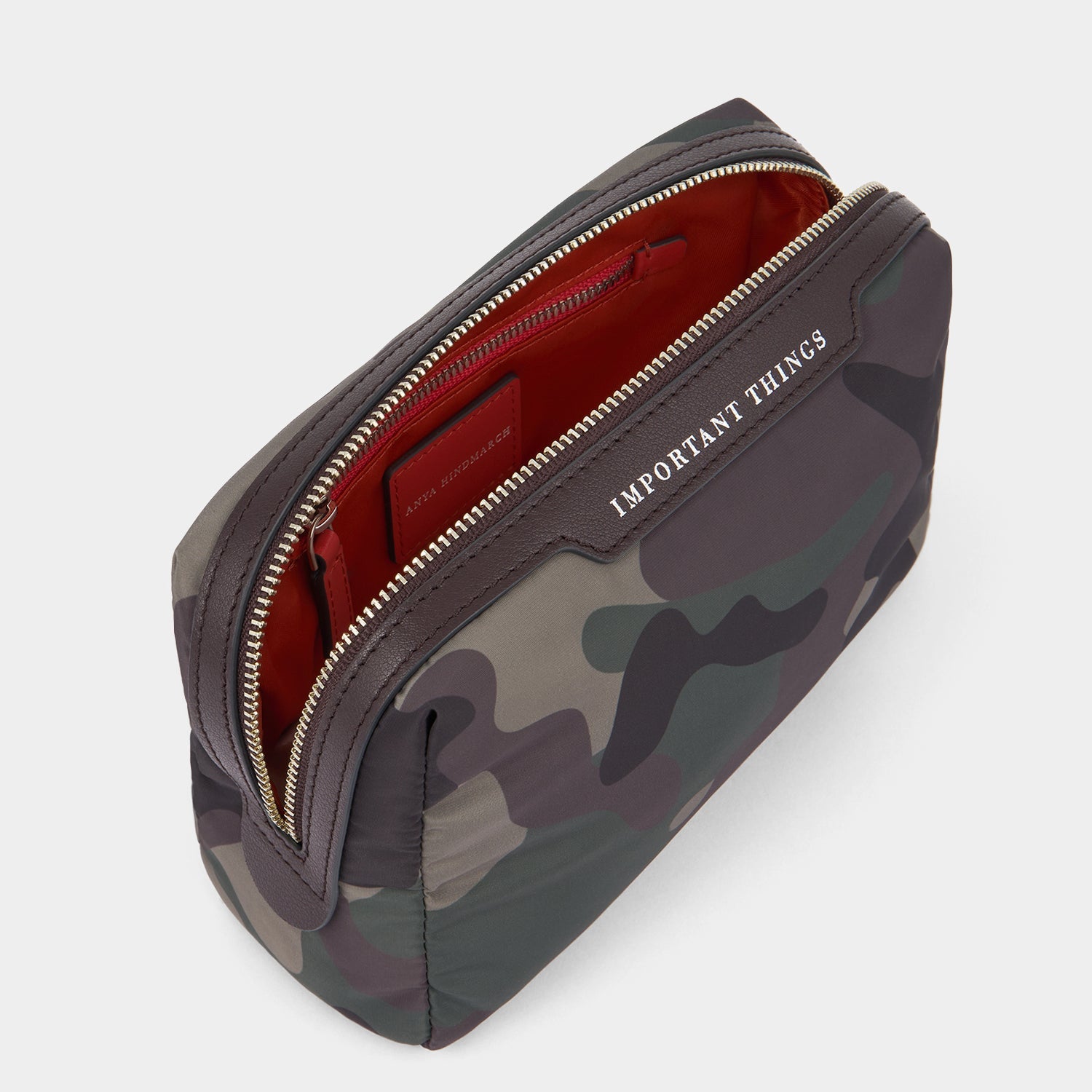 Camouflage Important Things Pouch -

          
            Nylon in Camouflage -
          

          Anya Hindmarch EU
