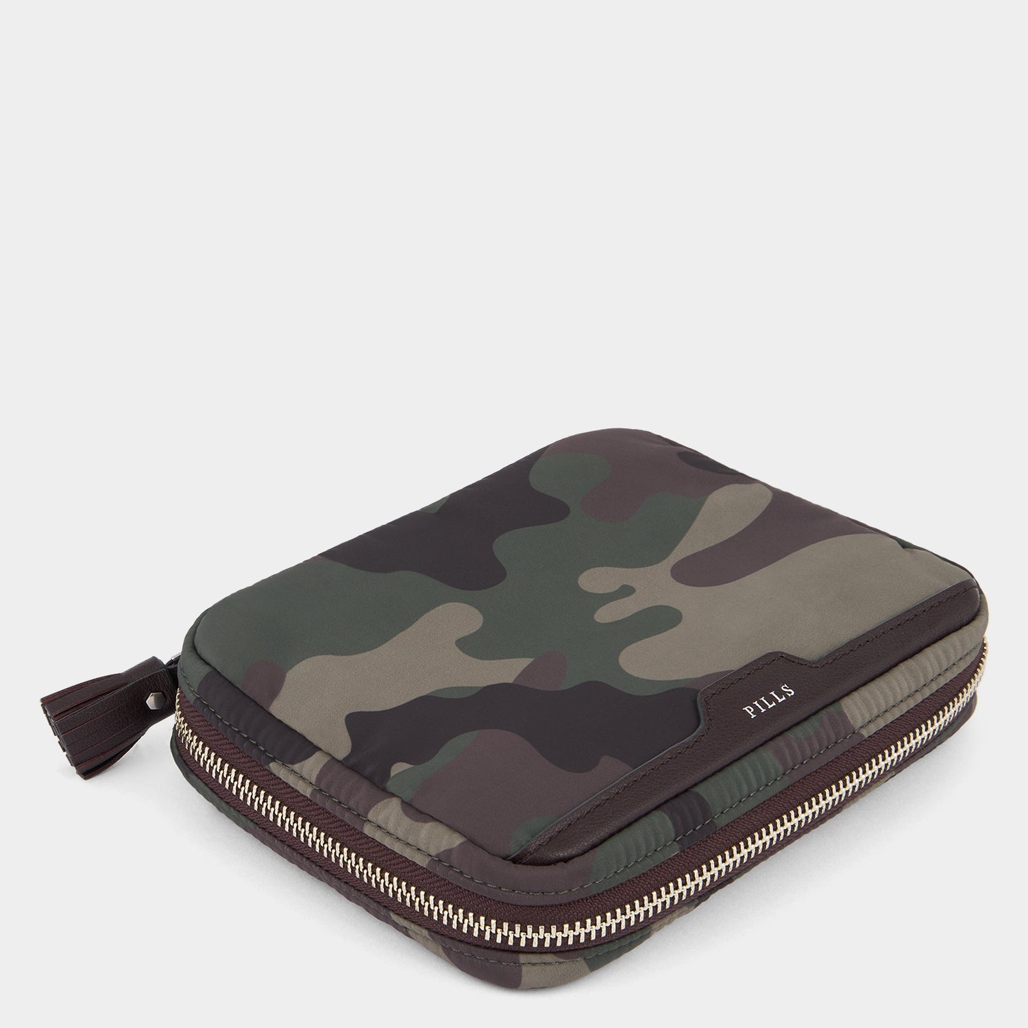 Camouflage Pills Box -

          
            Nylon in Camouflage -
          

          Anya Hindmarch EU
