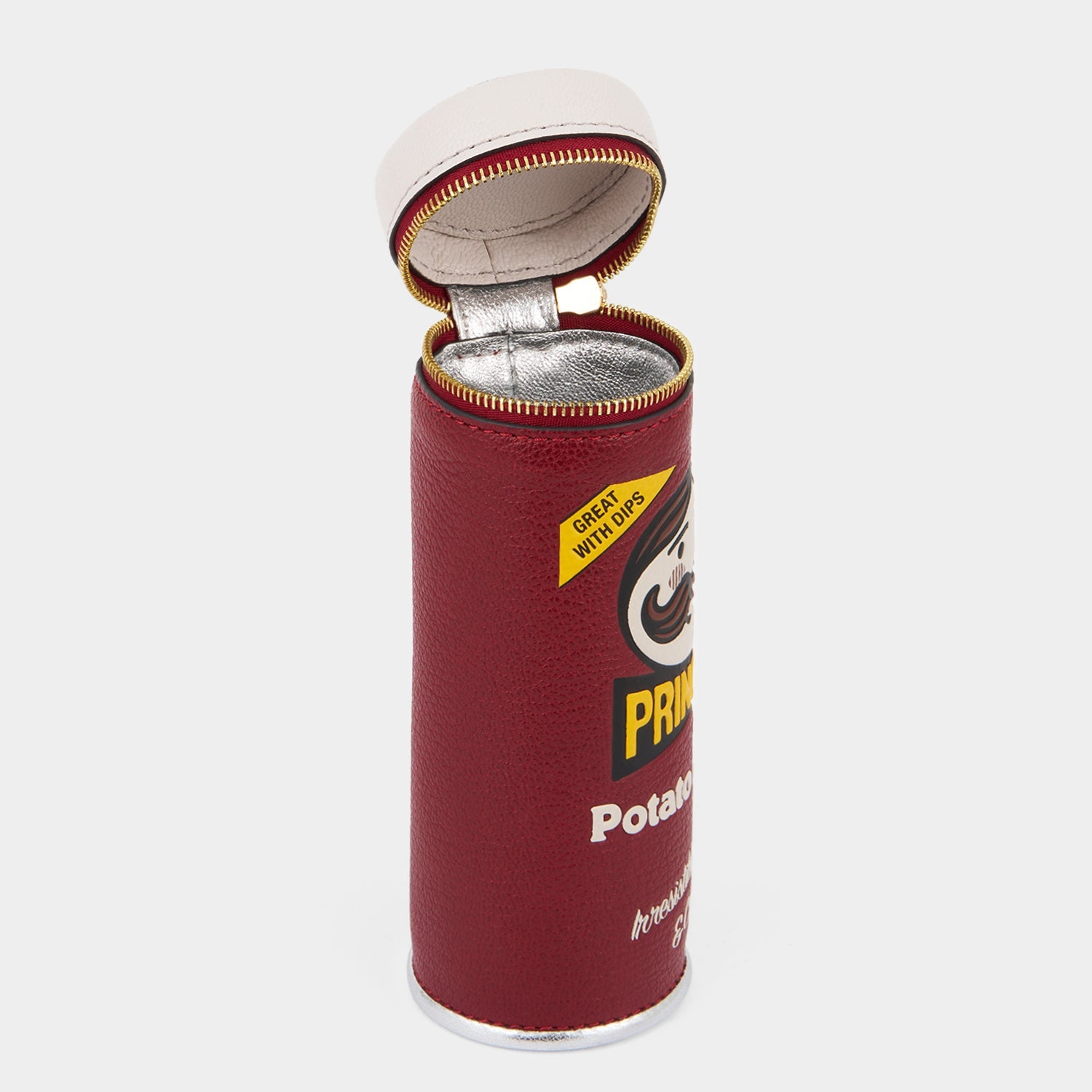 Anya Brands Pringles Coin Purse -

          
            Smooth Leather in Vampire Red -
          

          Anya Hindmarch EU
