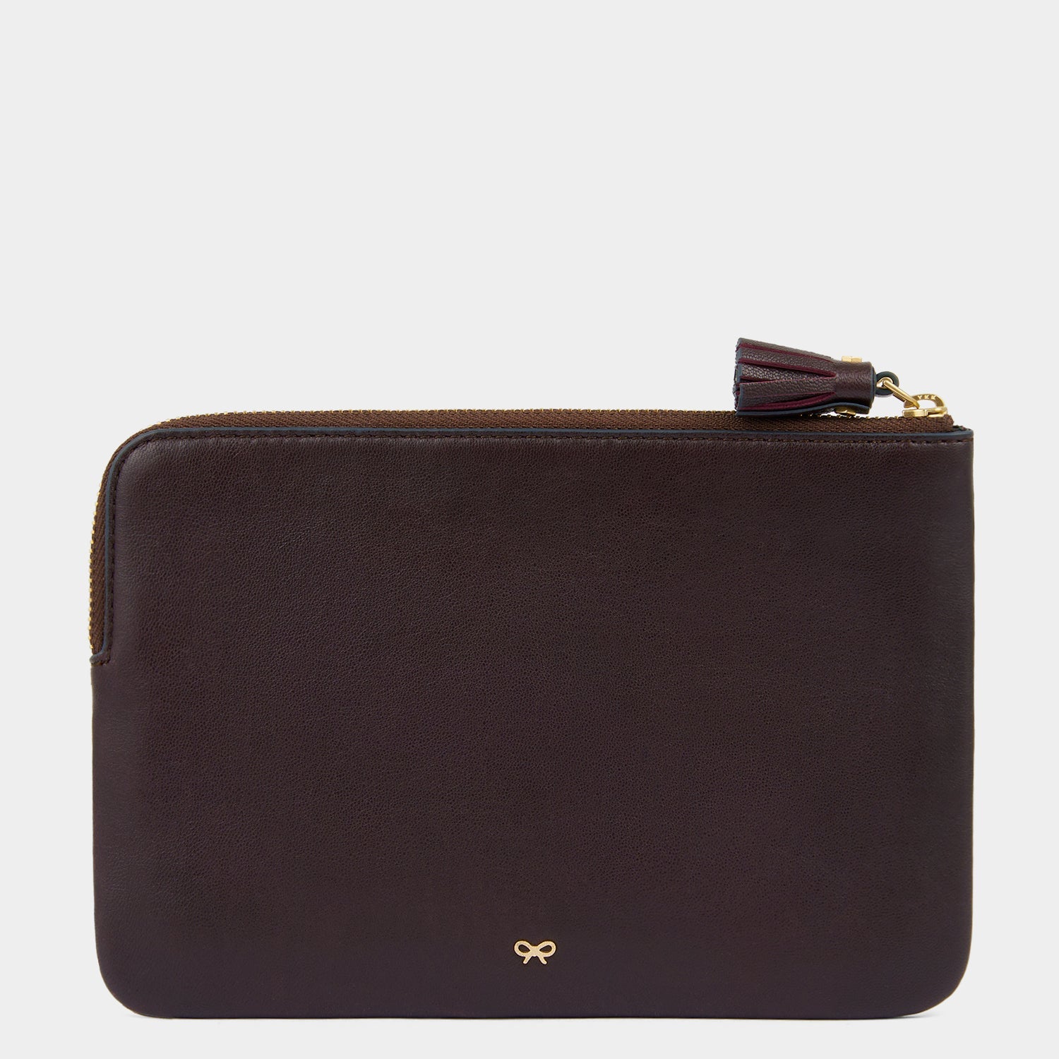 Eyelet Character Zip Loose Pocket -

          
            Smooth Leather in Grape Purple -
          

          Anya Hindmarch EU
