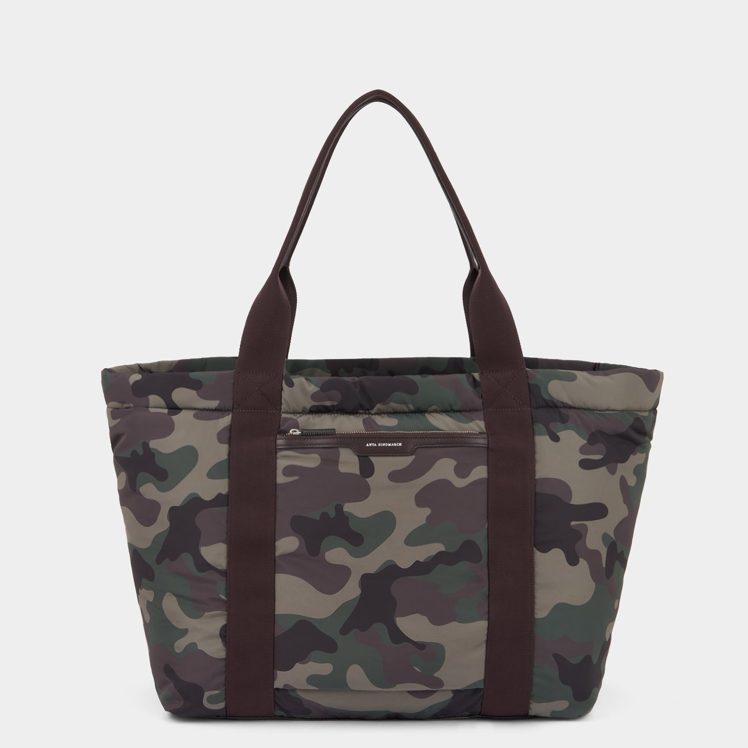 Camouflage Travel Tote -

          
            Nylon in Camouflage -
          

          Anya Hindmarch EU
