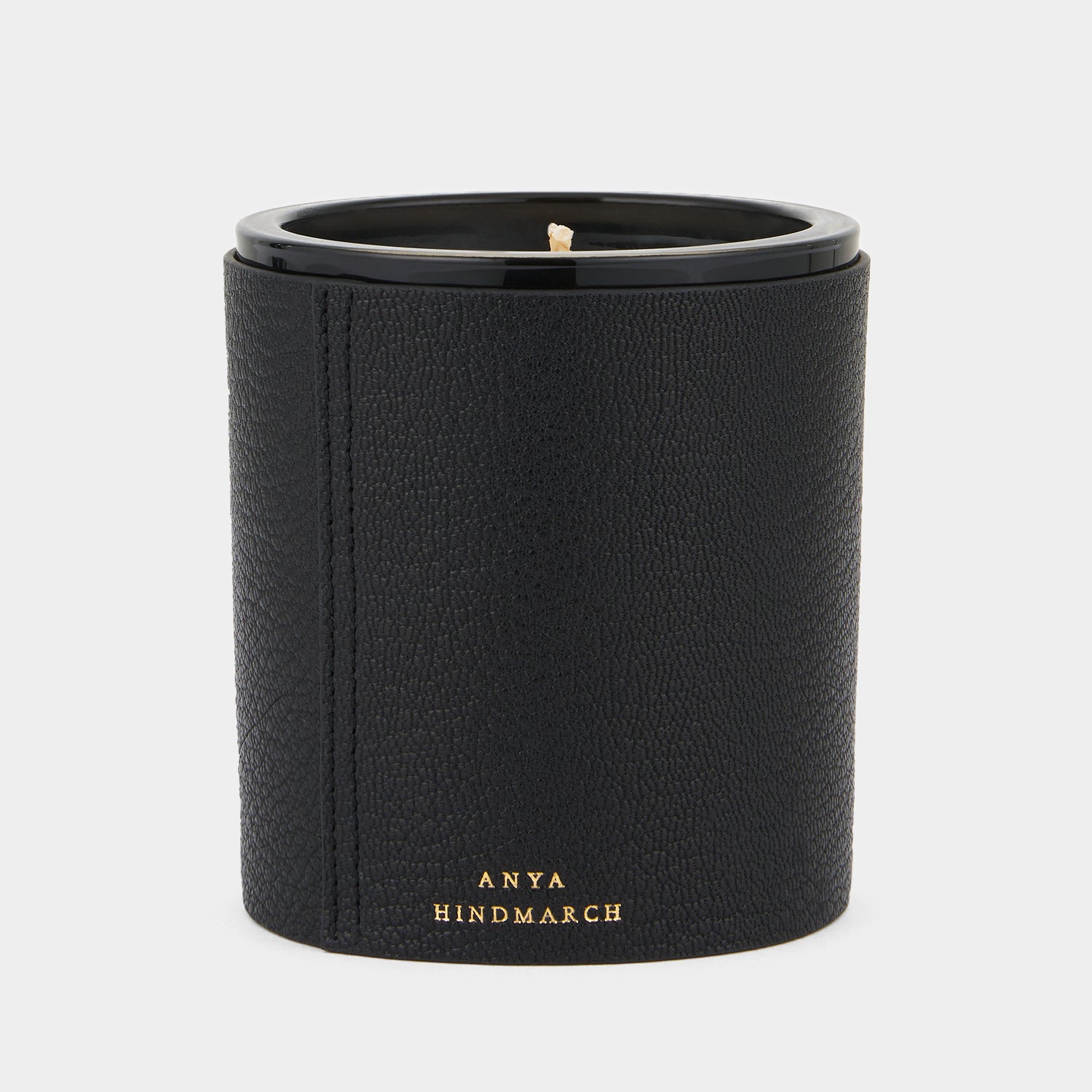 Kikkoman candle with leather case by Anya Hindmarch