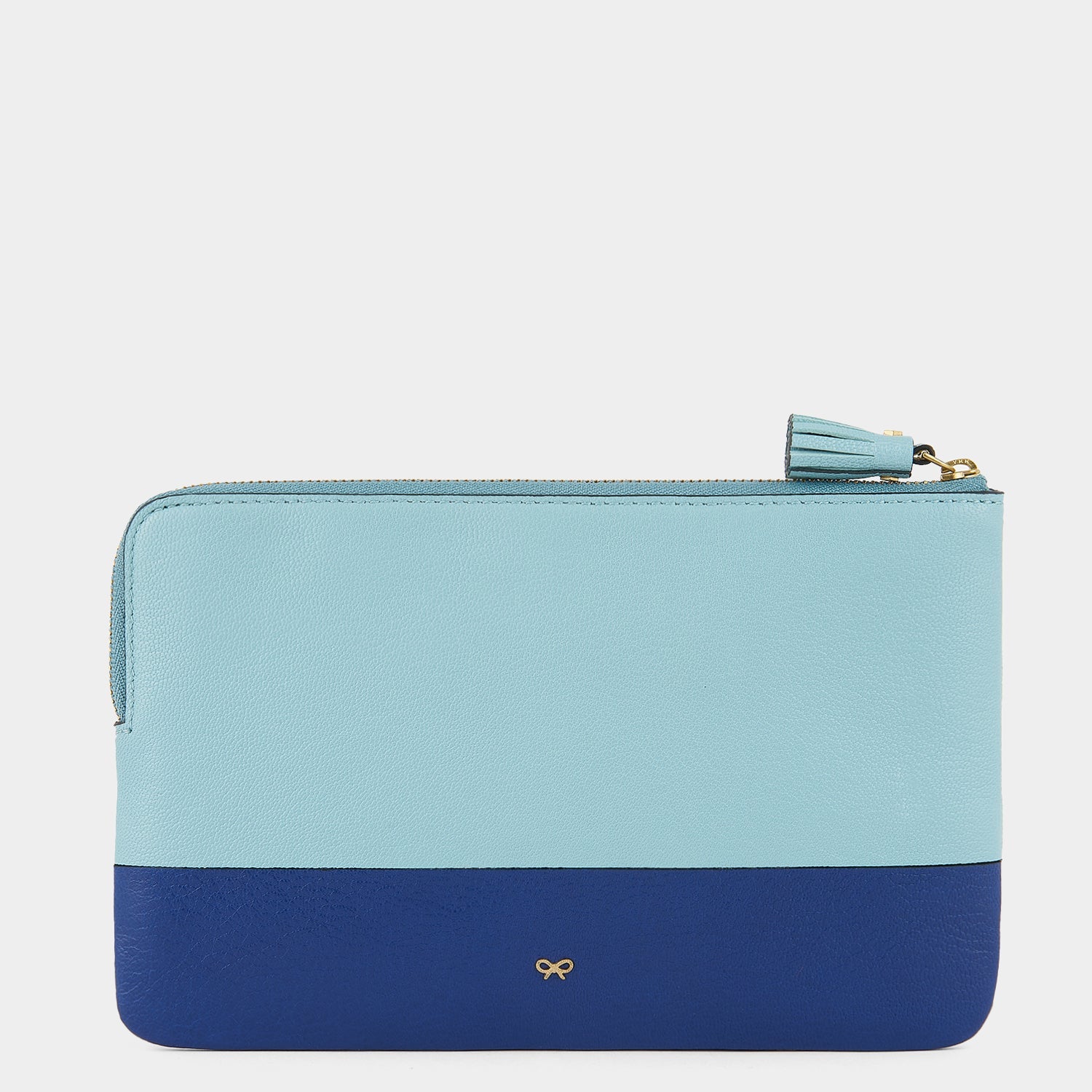Peanuts Snoopy Zip Loose Pocket -

          
            Capra Leather in Mayan Blue -
          

          Anya Hindmarch EU
