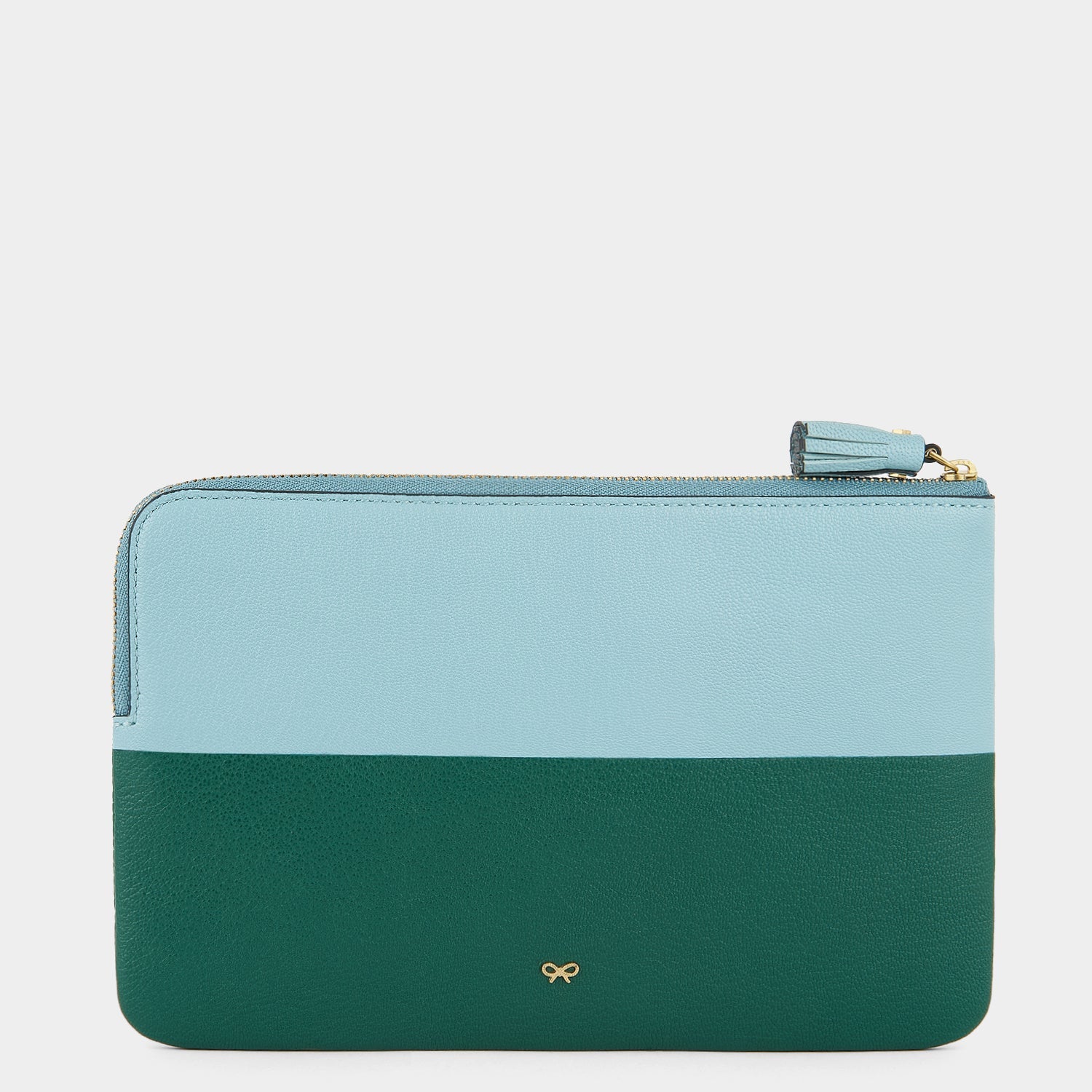 Peanuts Snoopy Zip Loose Pocket -

          
            Capra Leather in Mayan Blue -
          

          Anya Hindmarch EU
