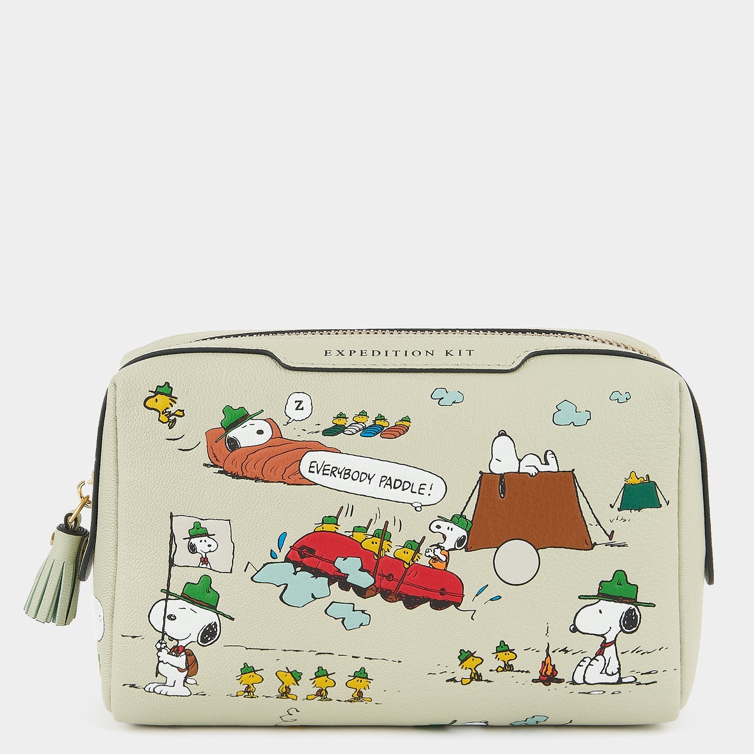 Peanuts Snoopy Expedition Kit -

          
            Capra Leather in Eau De Nil Green -
          

          Anya Hindmarch EU
