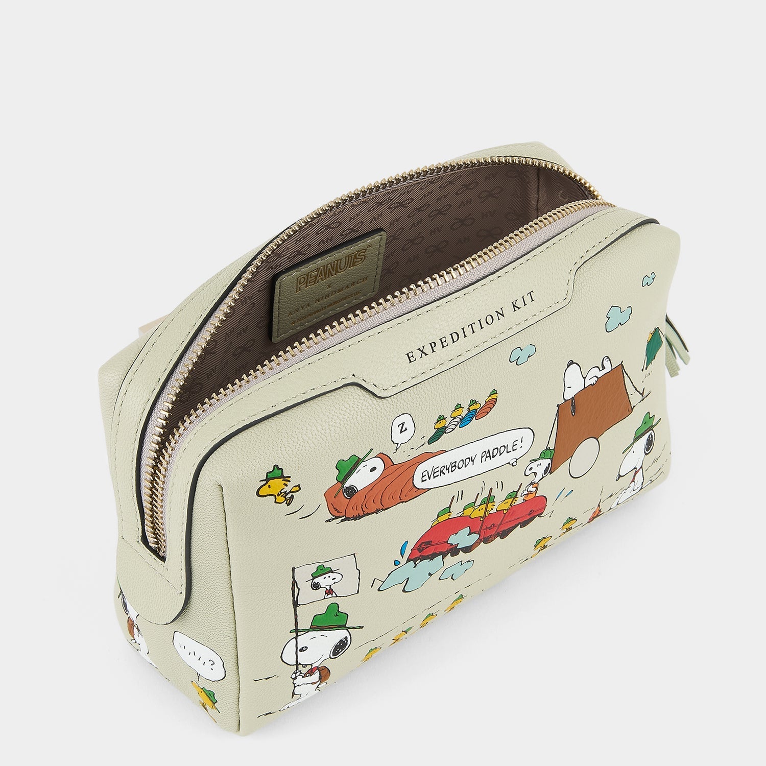 Peanuts Snoopy Expedition Kit -

          
            Capra Leather in Eau De Nil Green -
          

          Anya Hindmarch EU
