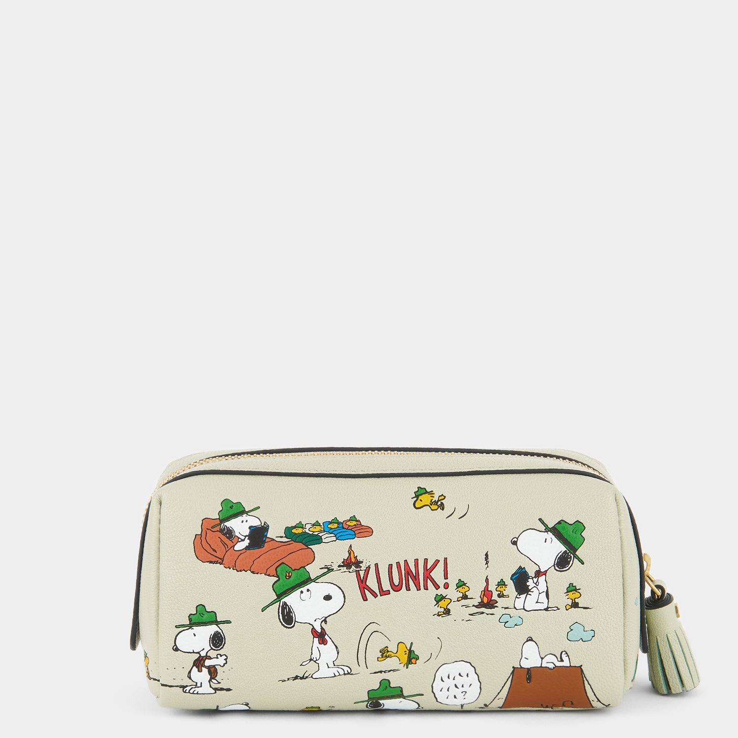 Peanuts Snoopy Useful Things -

          
            Capra Leather in Eau De Nil Green -
          

          Anya Hindmarch EU
