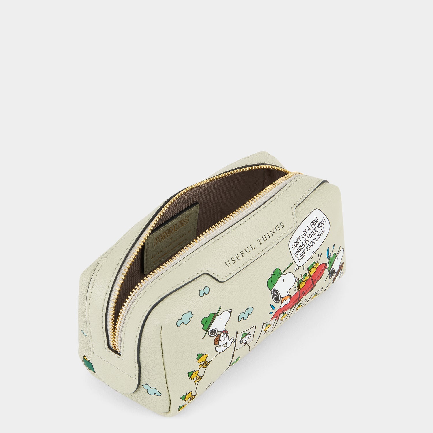 Peanuts Snoopy Useful Things -

          
            Capra Leather in Eau De Nil Green -
          

          Anya Hindmarch EU
