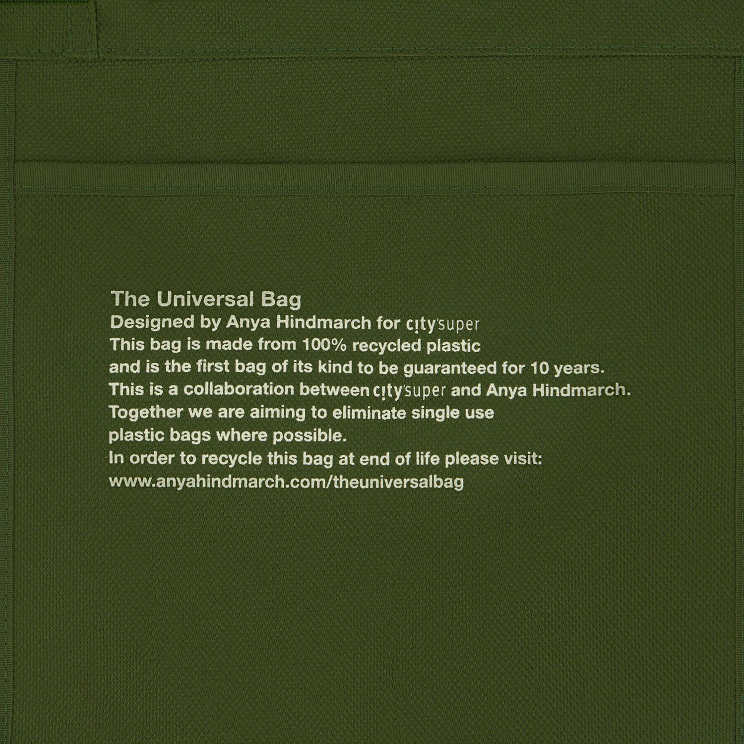 The Universal Bag Set 1 -

          
            City’Super, Taiwan / Little Farms, Singapore -
          

          Anya Hindmarch EU
