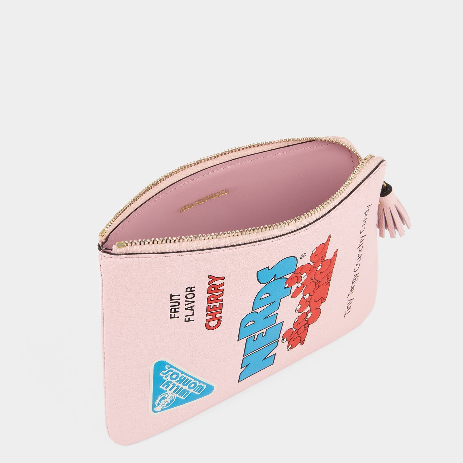 Anya Brands Nerds Zip Loose Pocket -

          
            Calf Leather in Tuberosa White -
          

          Anya Hindmarch EU

