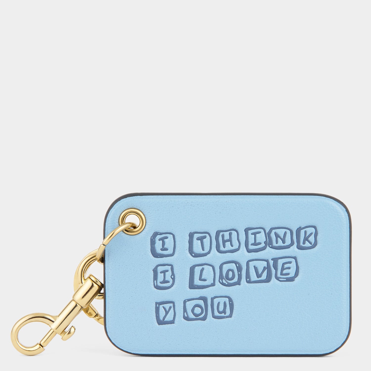 Scribble Charm -

          
            Calf Leather in School Blue -
          

          Anya Hindmarch EU

