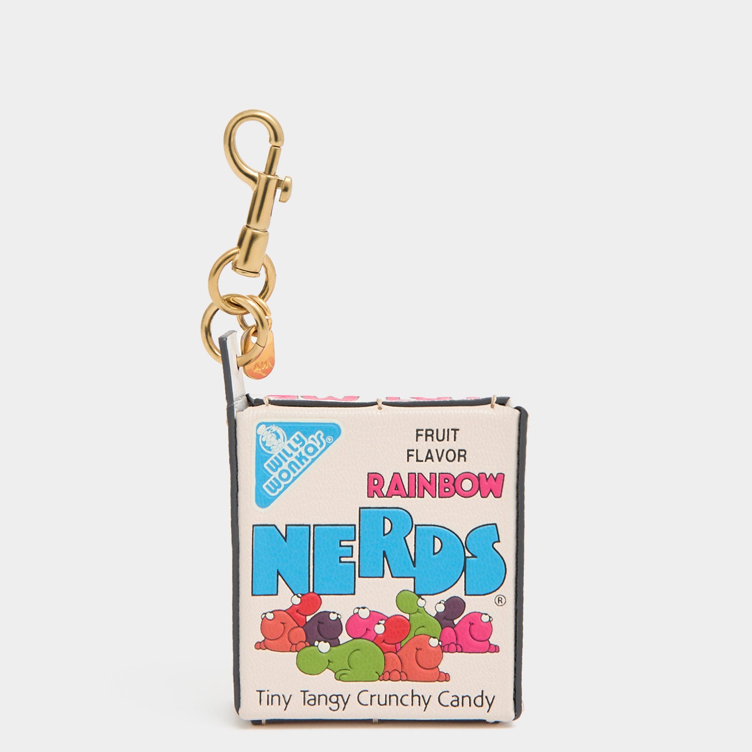 Anya Brands Nerds Charm -

          
            Calf Leather in Chalk White -
          

          Anya Hindmarch EU
