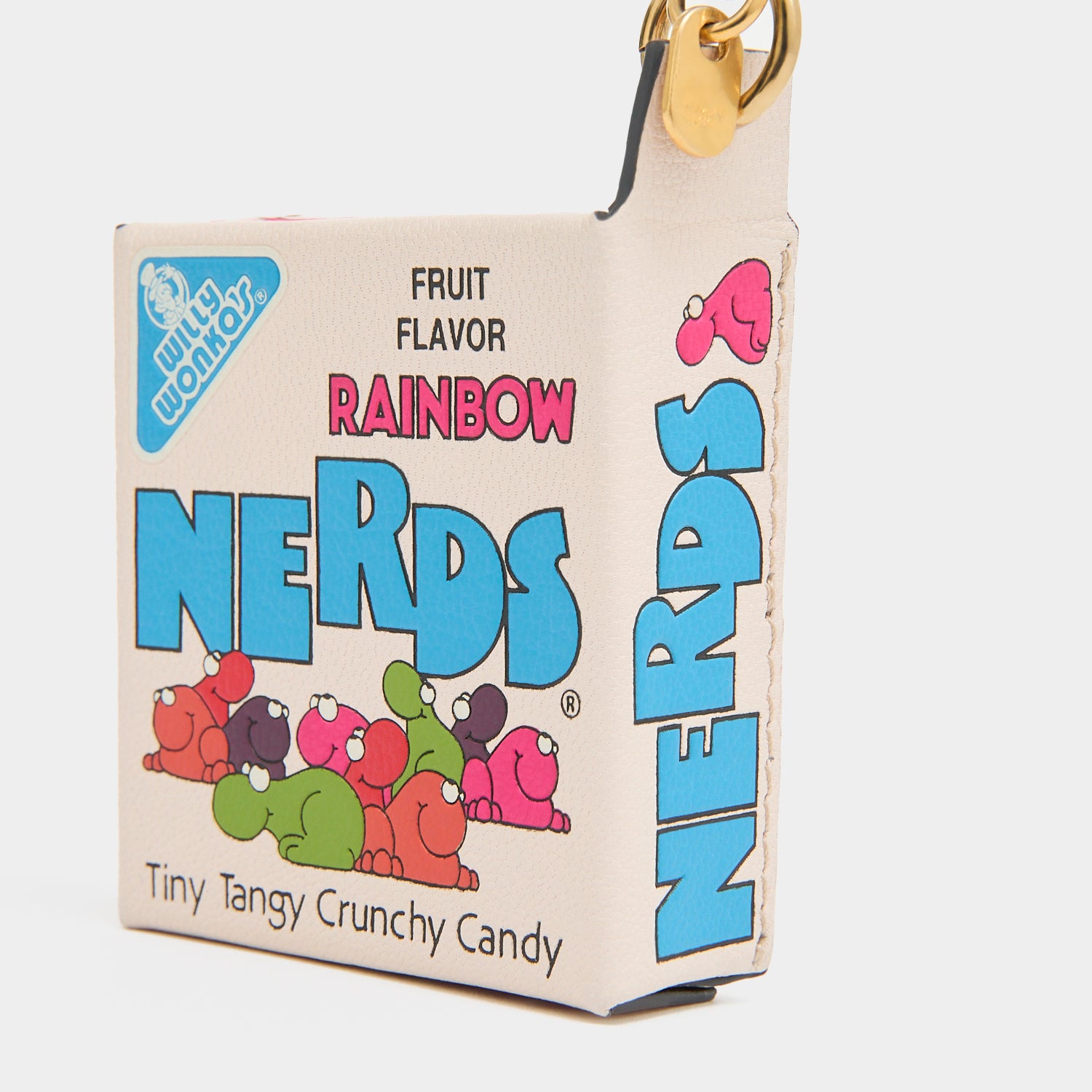 Anya Brands Nerds Charm -

          
            Calf Leather in Chalk White -
          

          Anya Hindmarch EU
