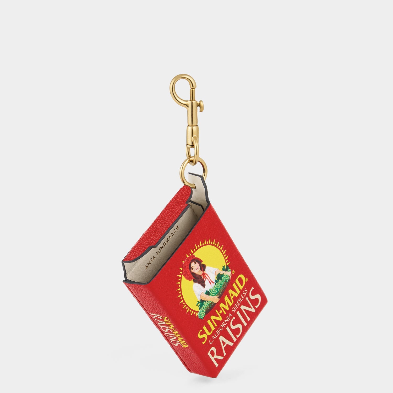Anya Brands Sun-Maid Charm -

          
            Calf Leather in Bright Red -
          

          Anya Hindmarch EU
