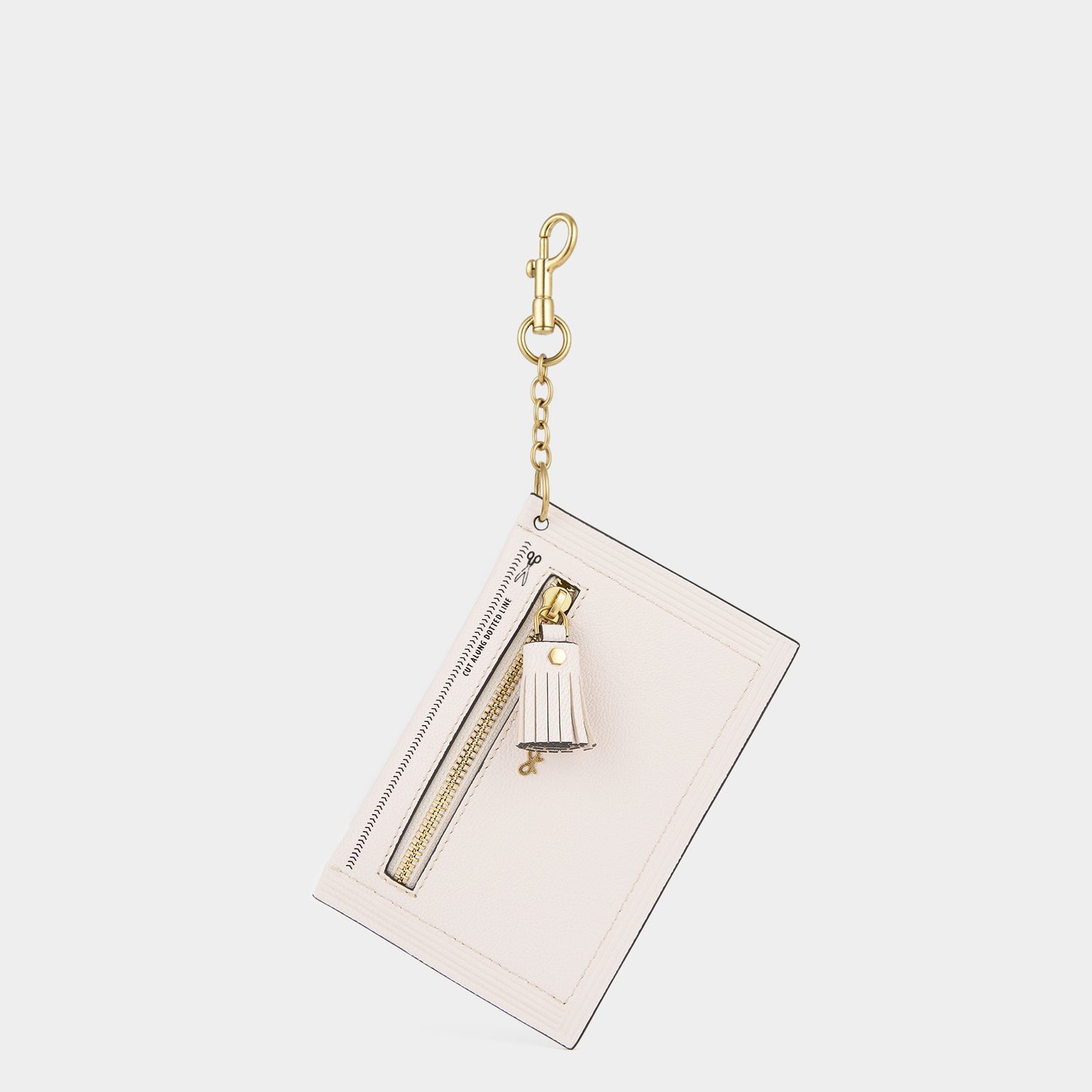 Anya Brands Double Dip Charm Earphone Case -

          
            Calf Leather in Optic White -
          

          Anya Hindmarch EU
