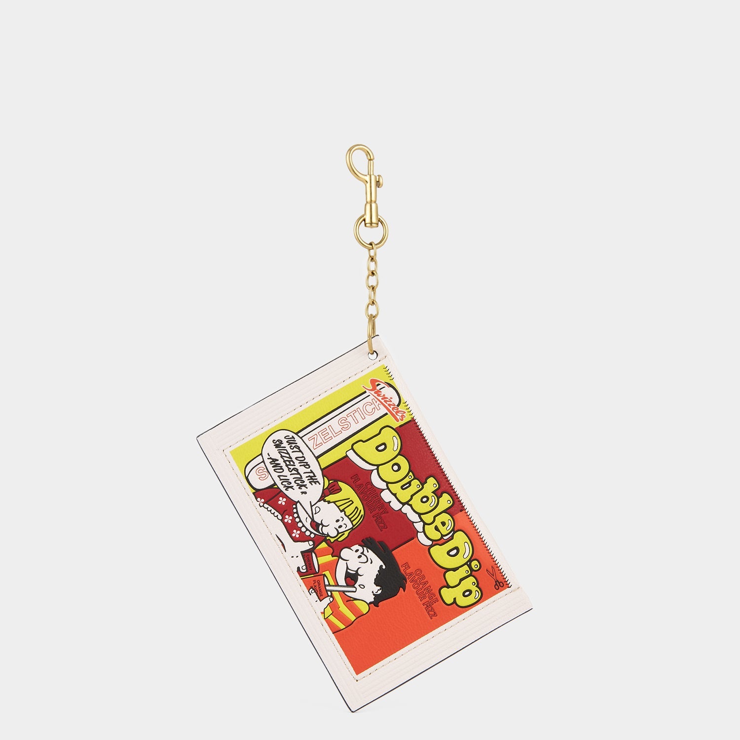 Anya Brands Double Dip Charm Earphone Case -

          
            Calf Leather in Optic White -
          

          Anya Hindmarch EU
