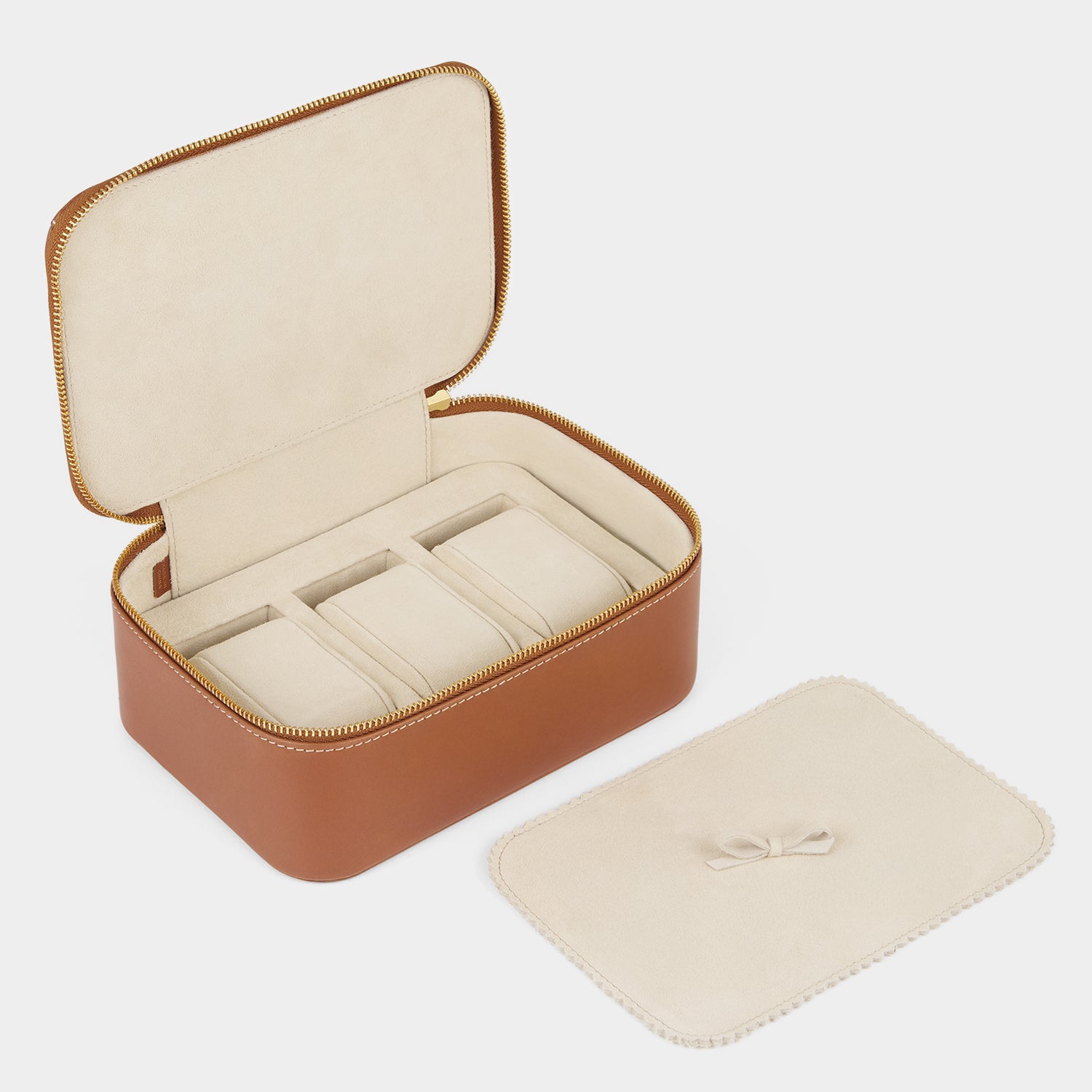 Bespoke Travel Watch Box -

          
            Butter Leather in Tan -
          

          Anya Hindmarch EU
