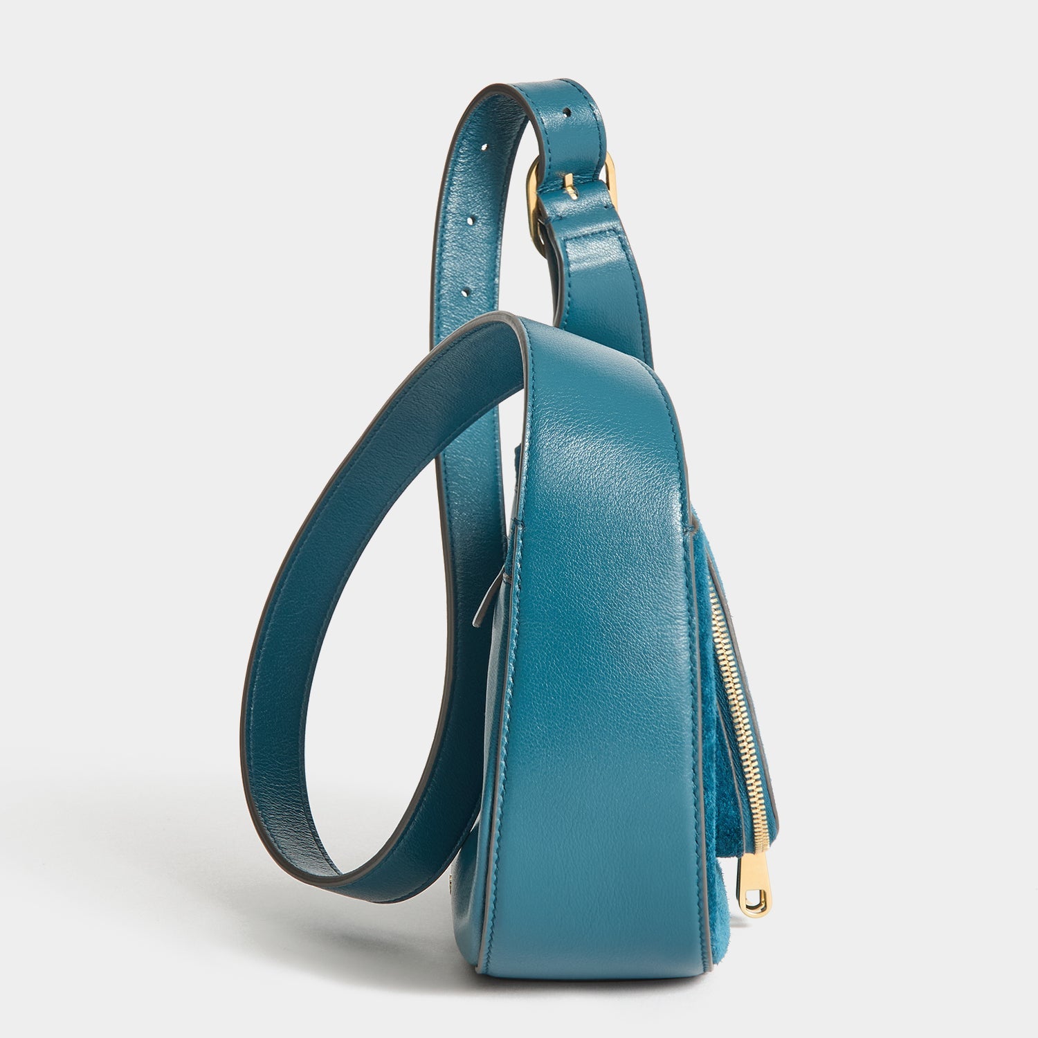 Vere Cross-body -

          
            Suede Leather/Calf Leather in Dark Petrol Blue -
          

          Anya Hindmarch EU

