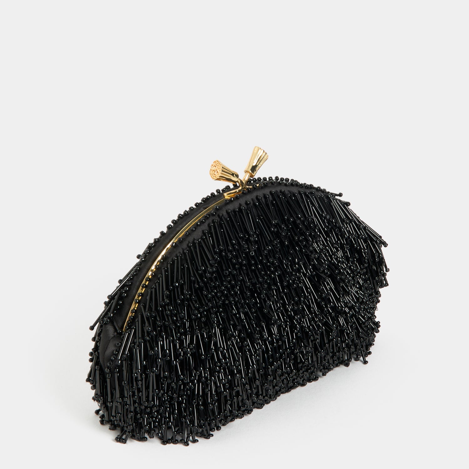 Embellished Eyes Clutch -

          
            Beads in Black -
          

          Anya Hindmarch EU
