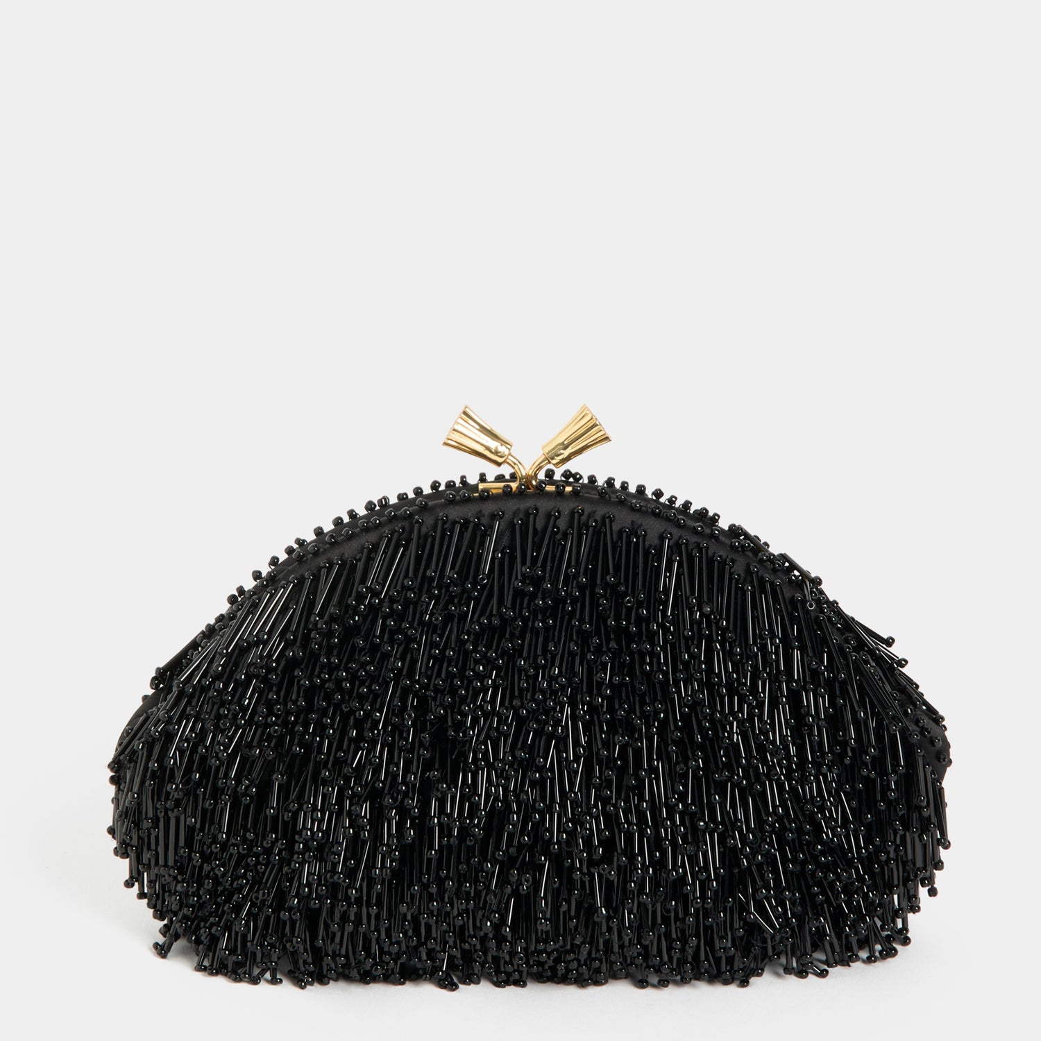 Embellished Eyes Clutch -

          
            Beads in Black -
          

          Anya Hindmarch EU
