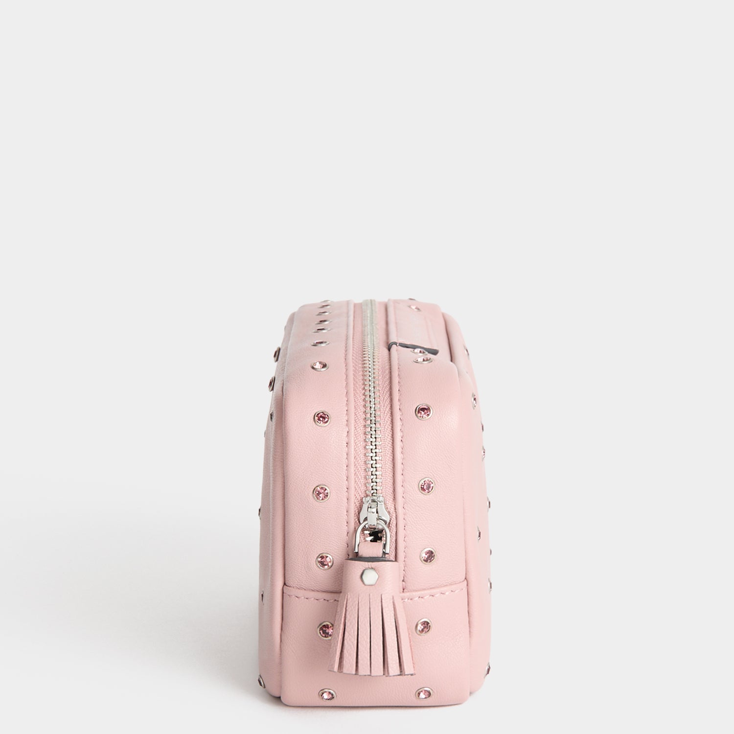Crystals Important Things Pouch -

          
            Calf leather in Rose -
          

          Anya Hindmarch EU
