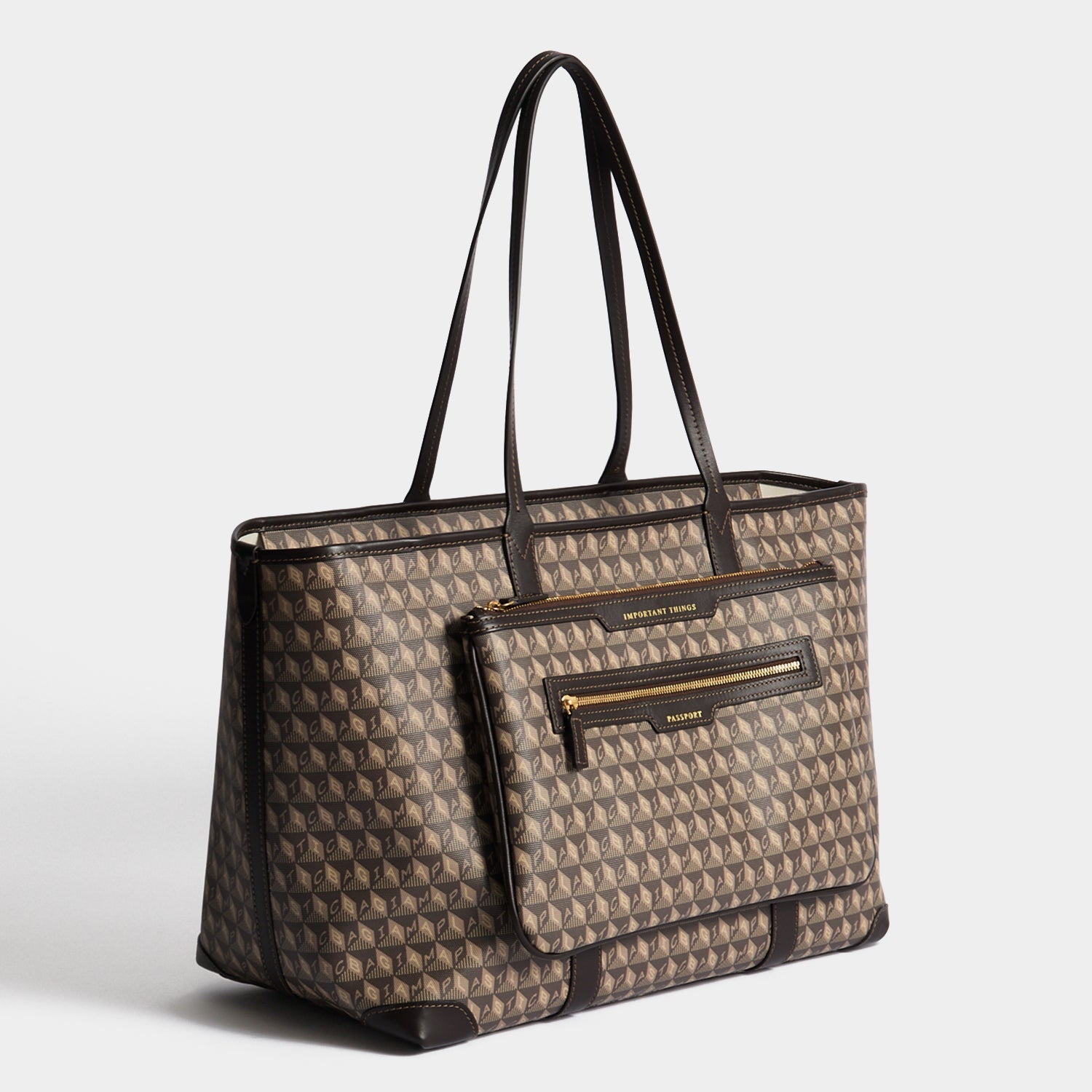 I Am A Plastic Bag In-Flight Tote -

          
            Recycled Canvas in Truffle -
          

          Anya Hindmarch EU
