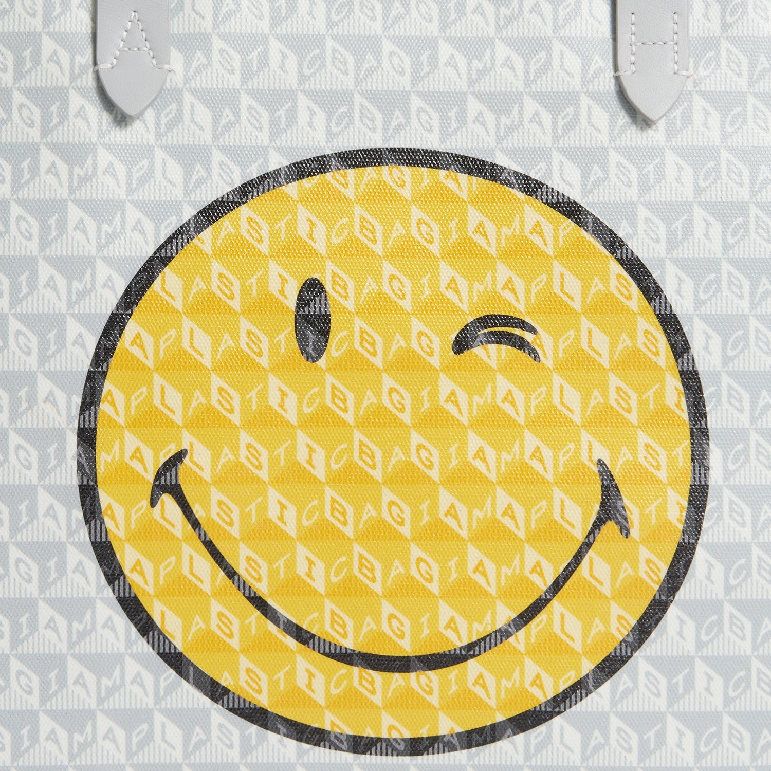 I Am A Plastic Bag Wink Zipped Tote -

          
            Recycled Canvas in Frost -
          

          Anya Hindmarch EU
