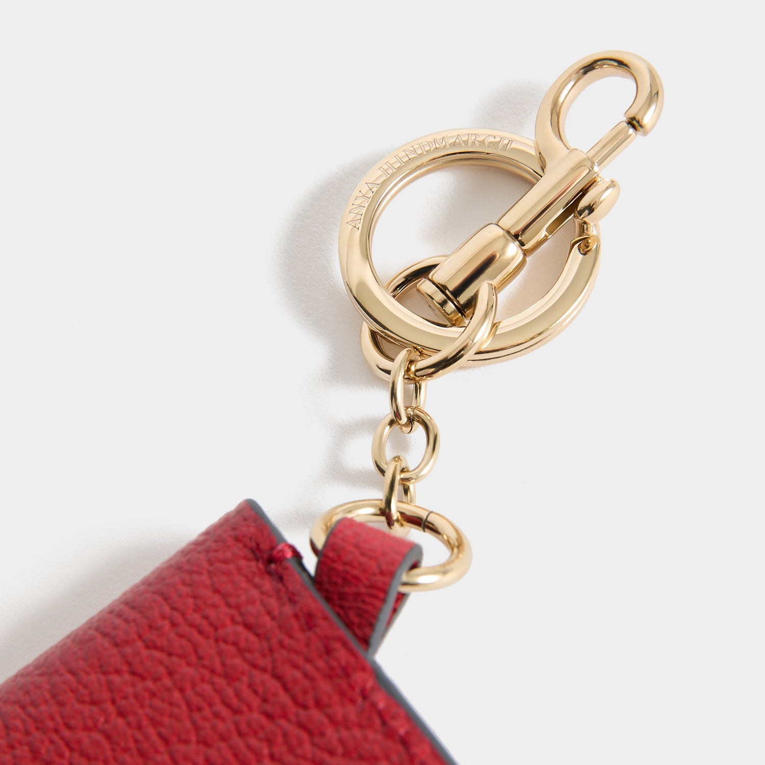 Bespoke Envelope Charm -

          
            Capra Leather in Red -
          

          Anya Hindmarch EU
