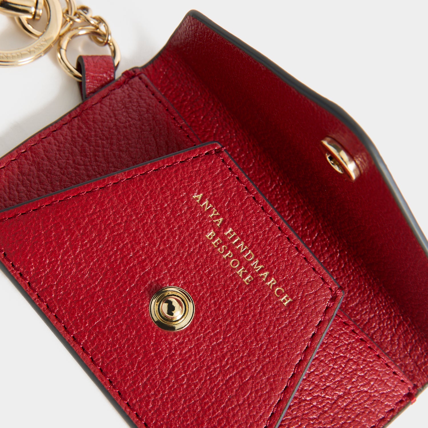 Bespoke Envelope Charm -

          
            Capra Leather in Red -
          

          Anya Hindmarch EU
