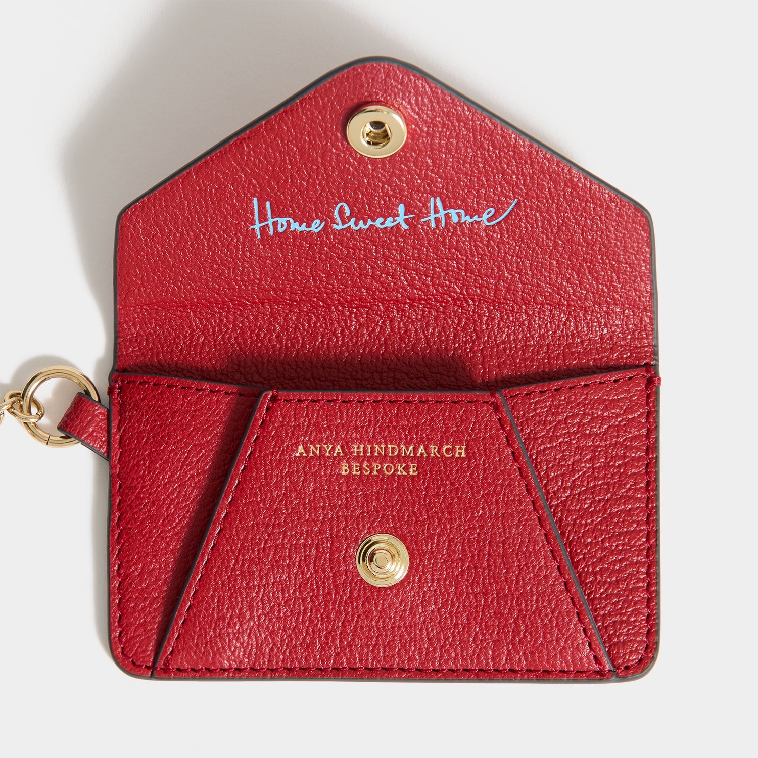 Bespoke Envelope Charm -

          
            Capra Leather in Red -
          

          Anya Hindmarch EU

