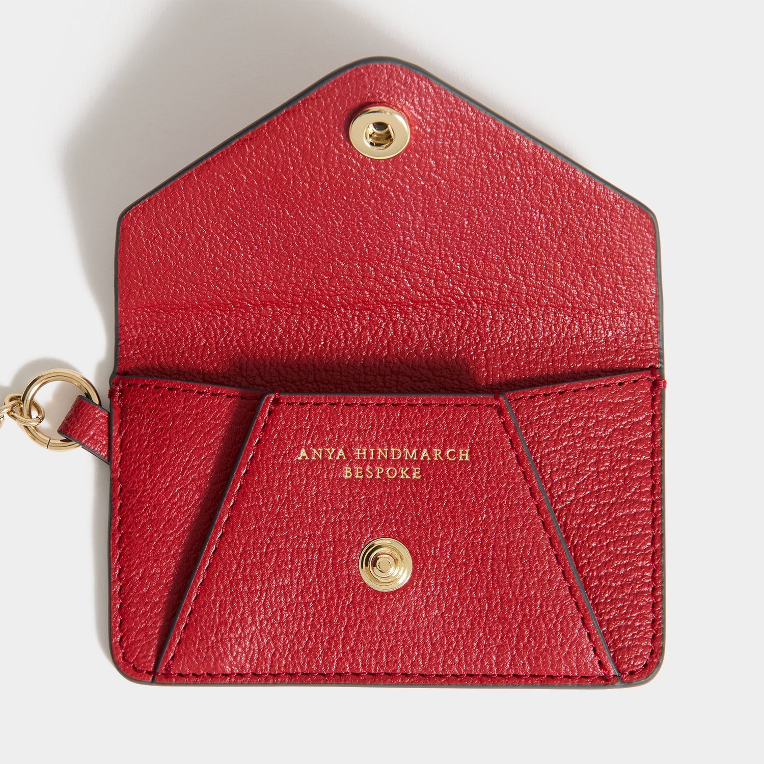 Bespoke Envelope Charm -

          
            Capra Leather in Red -
          

          Anya Hindmarch EU
