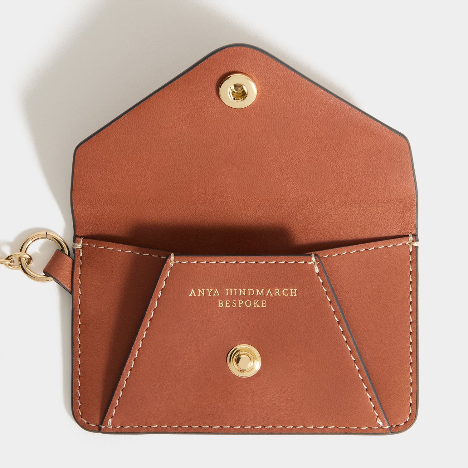 Bespoke Envelope Charm -

          
            Capra Leather in Tan -
          

          Anya Hindmarch EU
