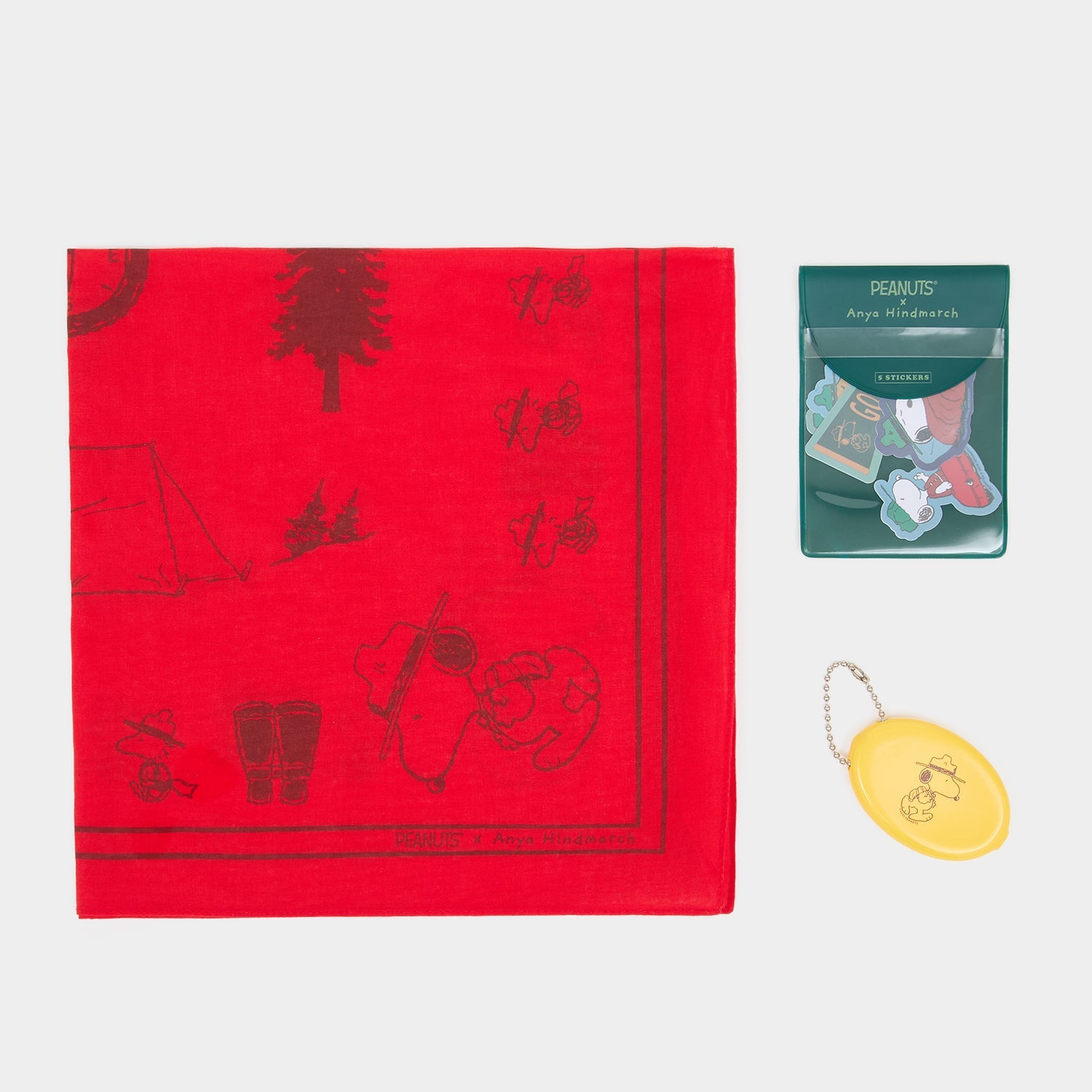 Peanuts Snoopy Beagle Scout Set -

          
            Assorted Colours -
          

          Anya Hindmarch EU
