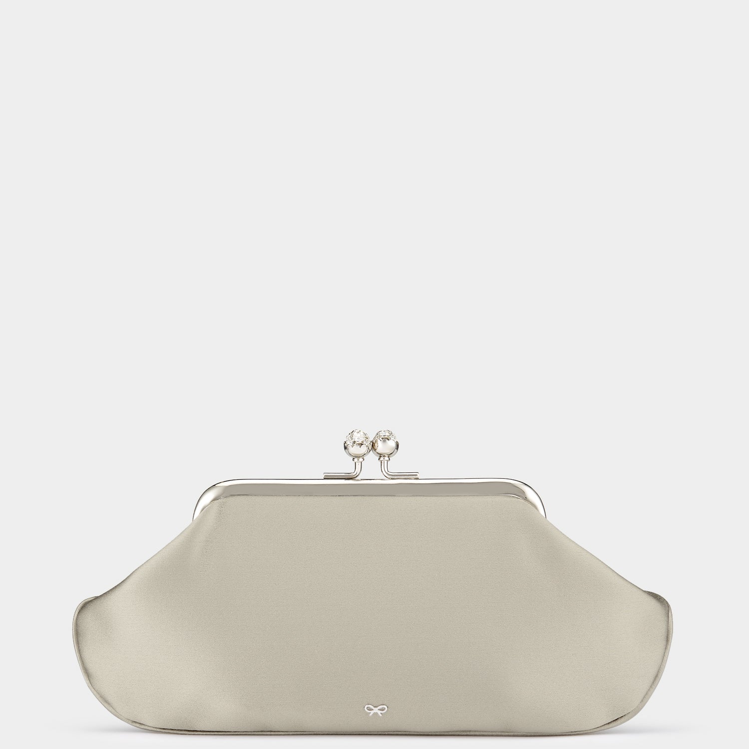 Bespoke Maud Clutch -

          
            Satin in Silver -
          

          Anya Hindmarch EU
